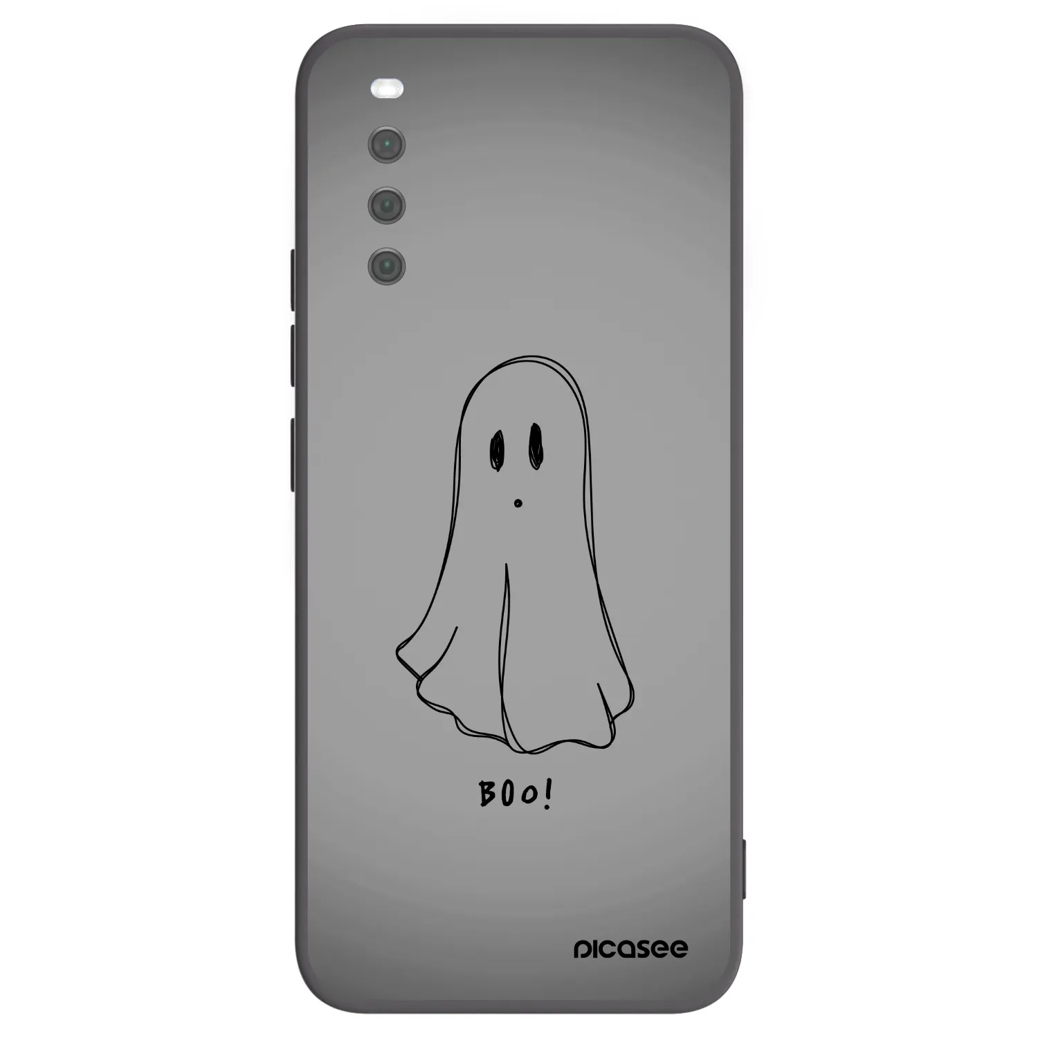 Picasee silikónový čierny obal pre Sony Xperia 10 III - Ghost
