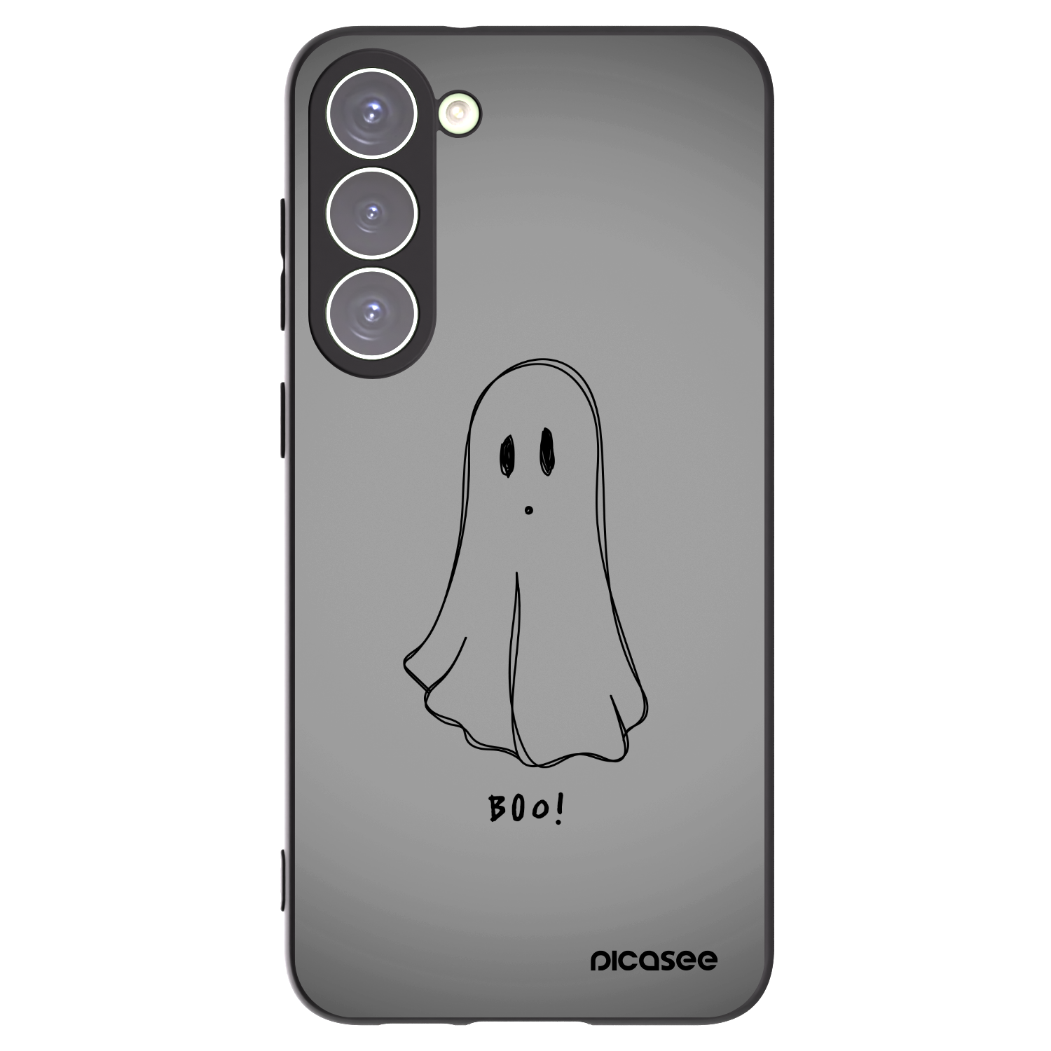 Picasee silikónový čierny obal pre Samsung Galaxy S23+ 5G - Ghost