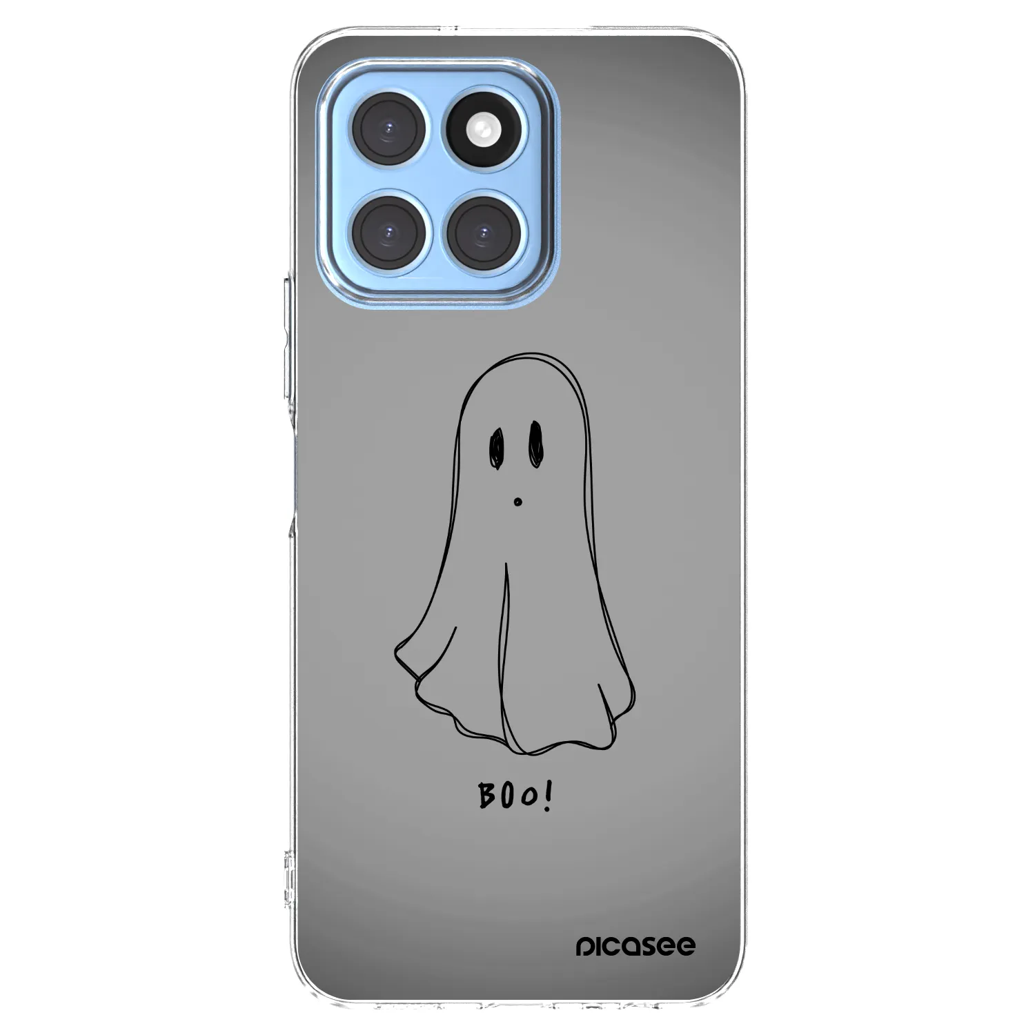 Picasee silikónový prehľadný obal pre Honor X8 5G - Ghost