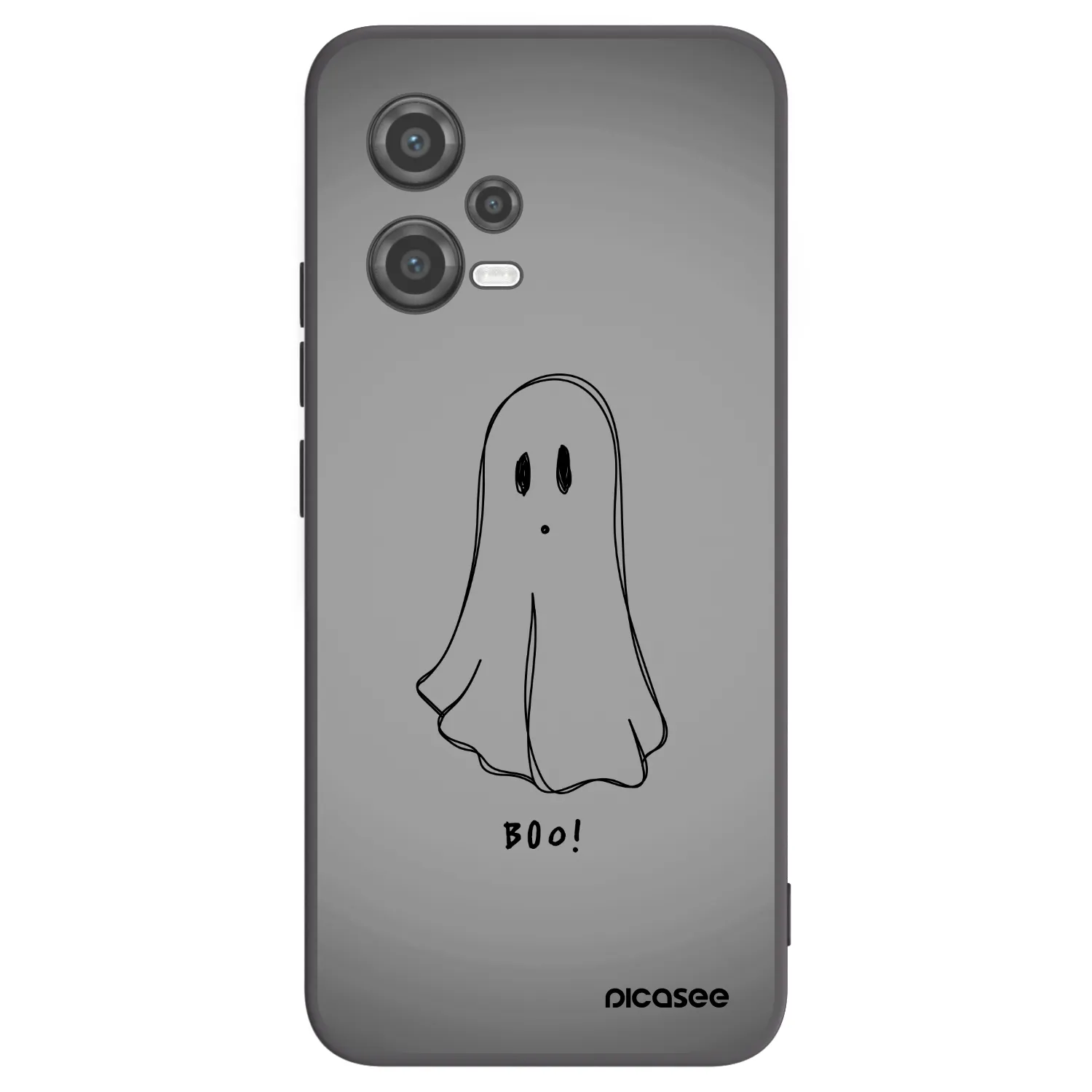 Picasee silikónový čierny obal pre Xiaomi Poco X5 - Ghost