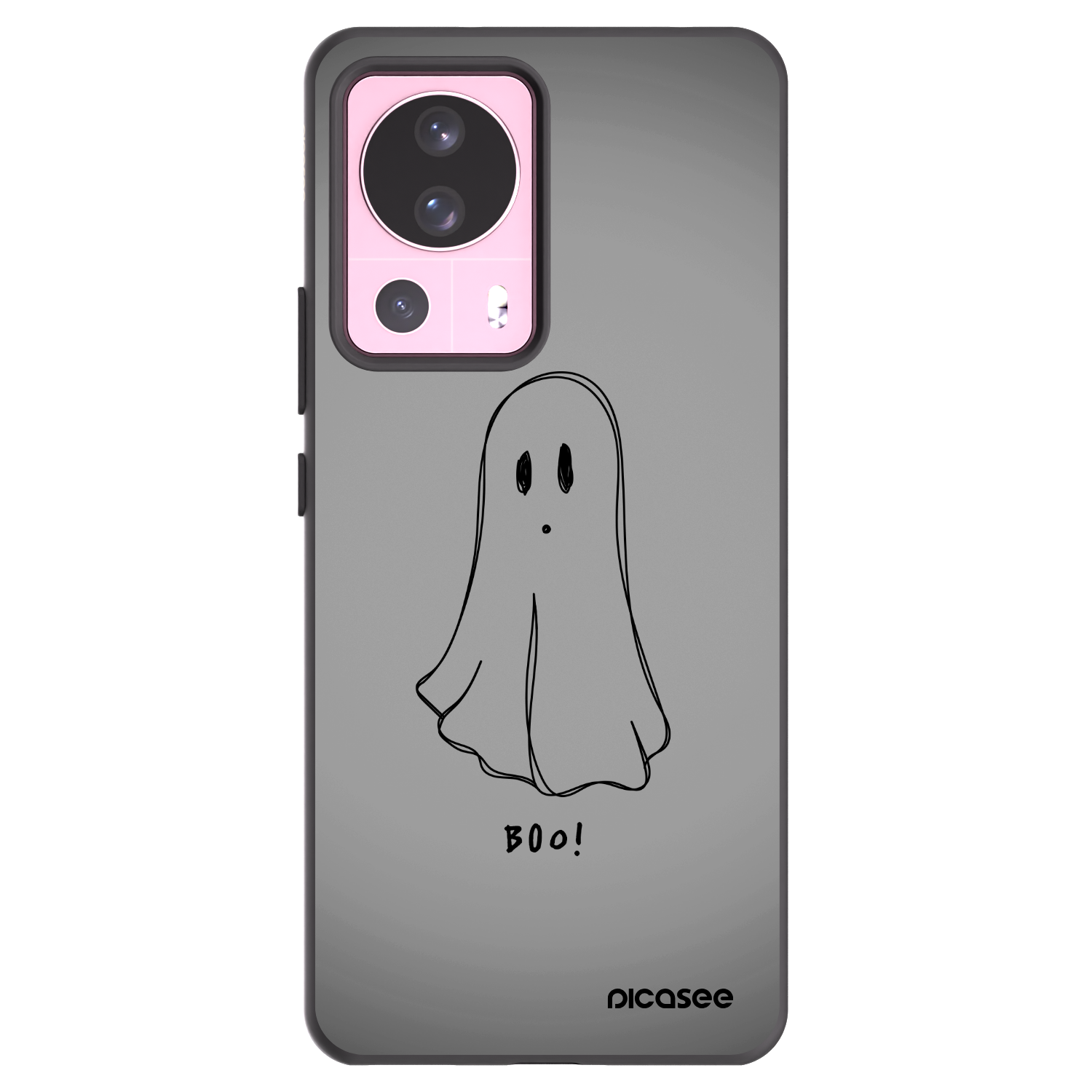 Picasee silikónový čierny obal pre Xiaomi 13 Lite - Ghost
