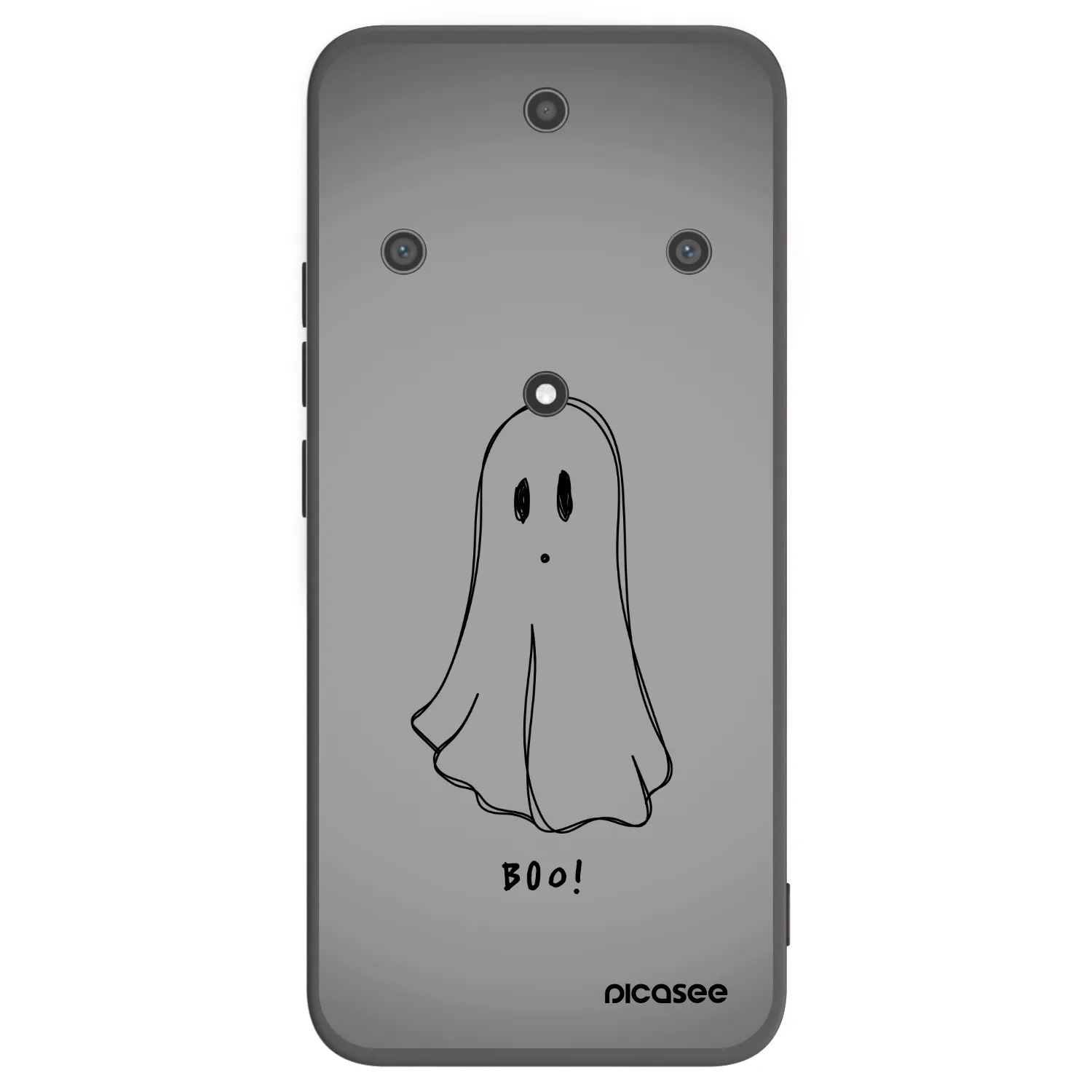 Picasee silikónový čierny obal pre Honor Magic5 Lite 5G - Ghost
