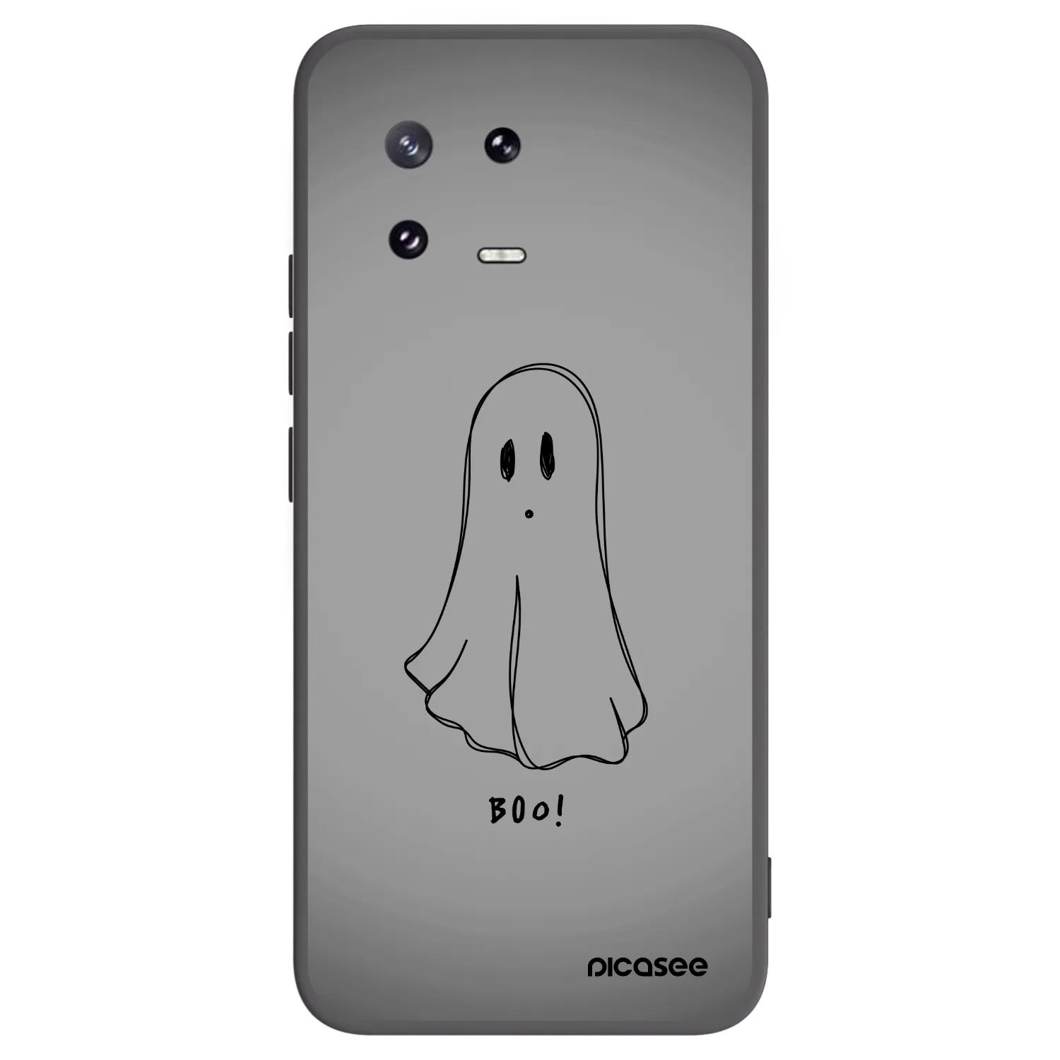 Picasee silikónový čierny obal pre Xiaomi 13 Pro - Ghost