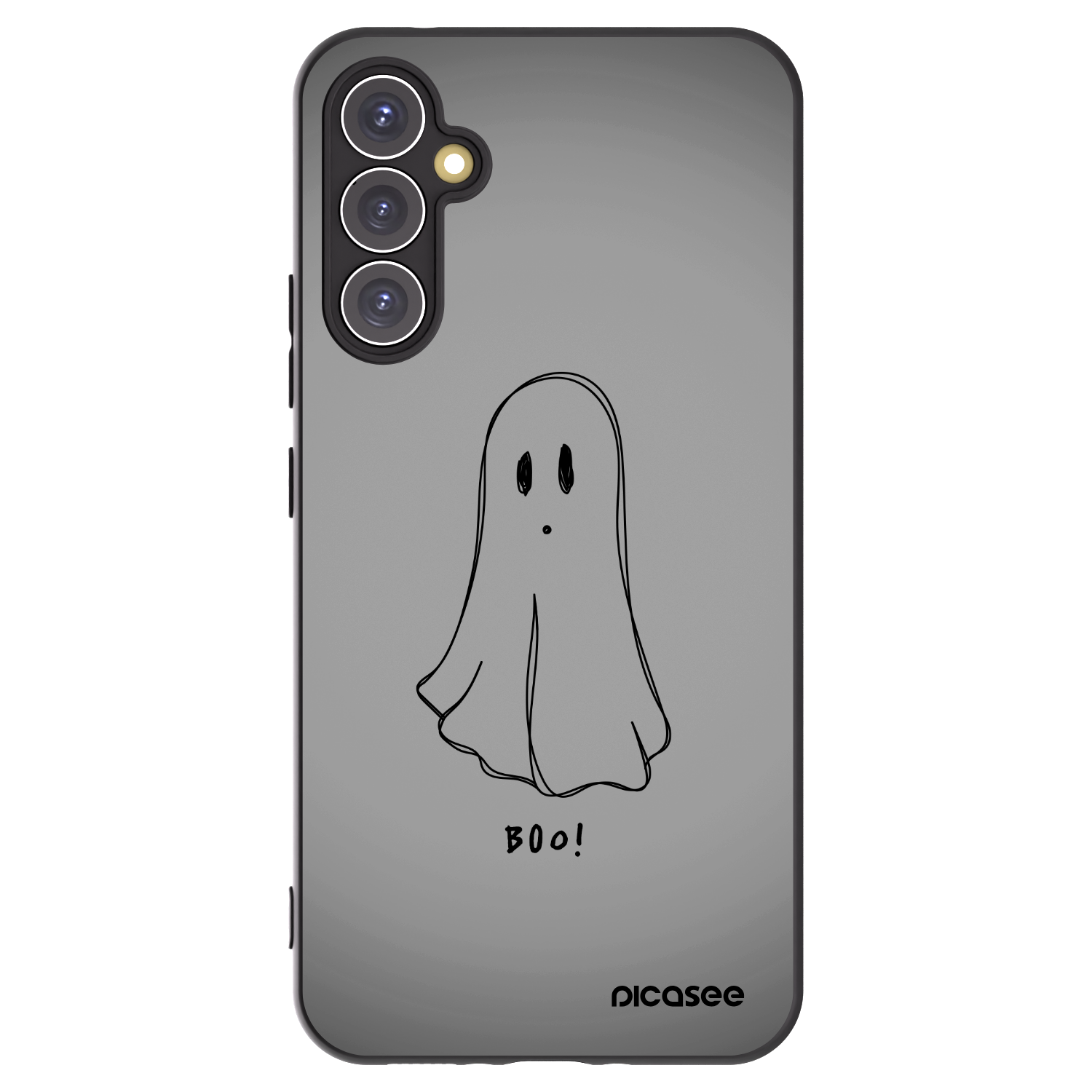 Picasee silikónový čierny obal pre Samsung Galaxy A34 5G A346B - Ghost