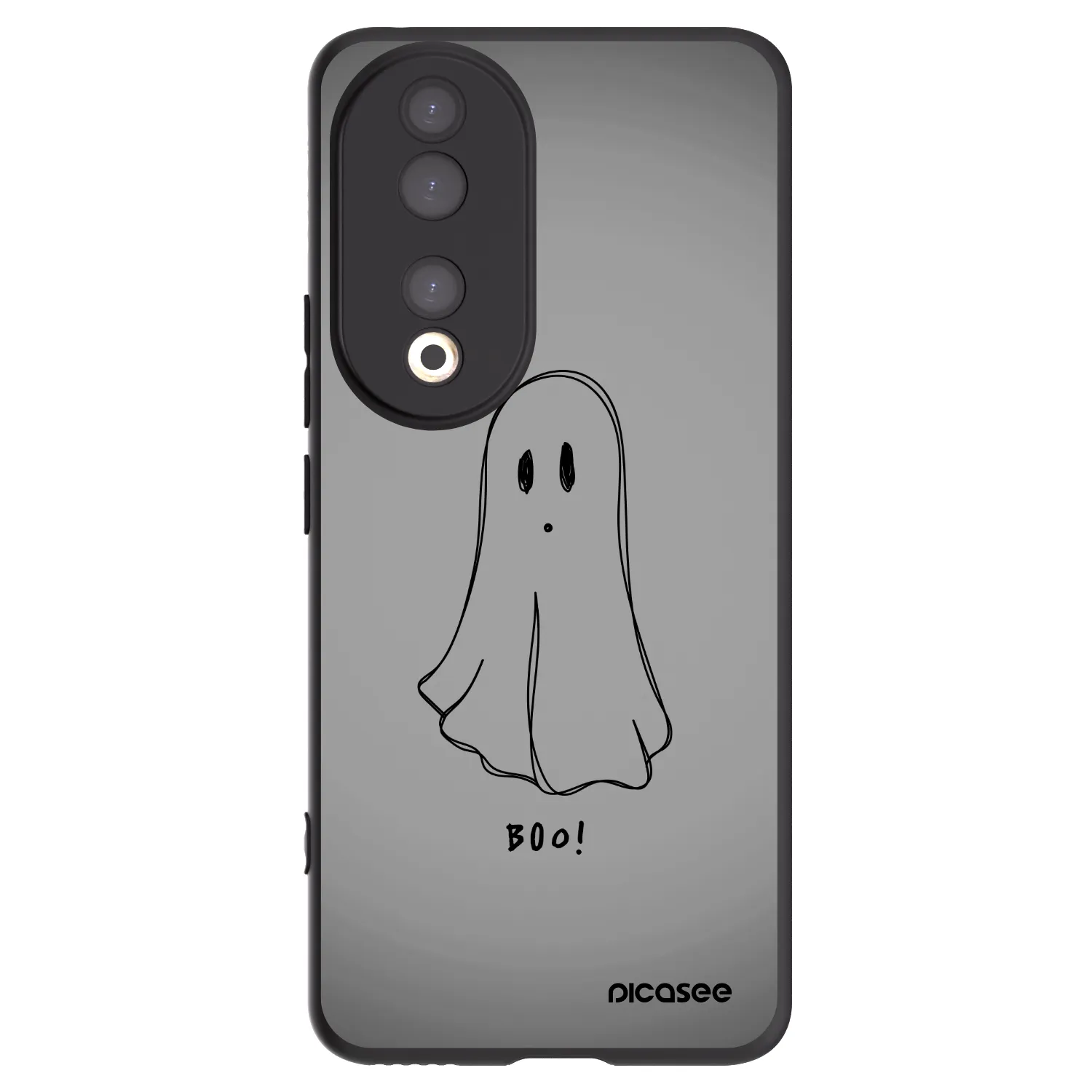 Picasee silikónový čierny obal pre Honor 90 5G - Ghost