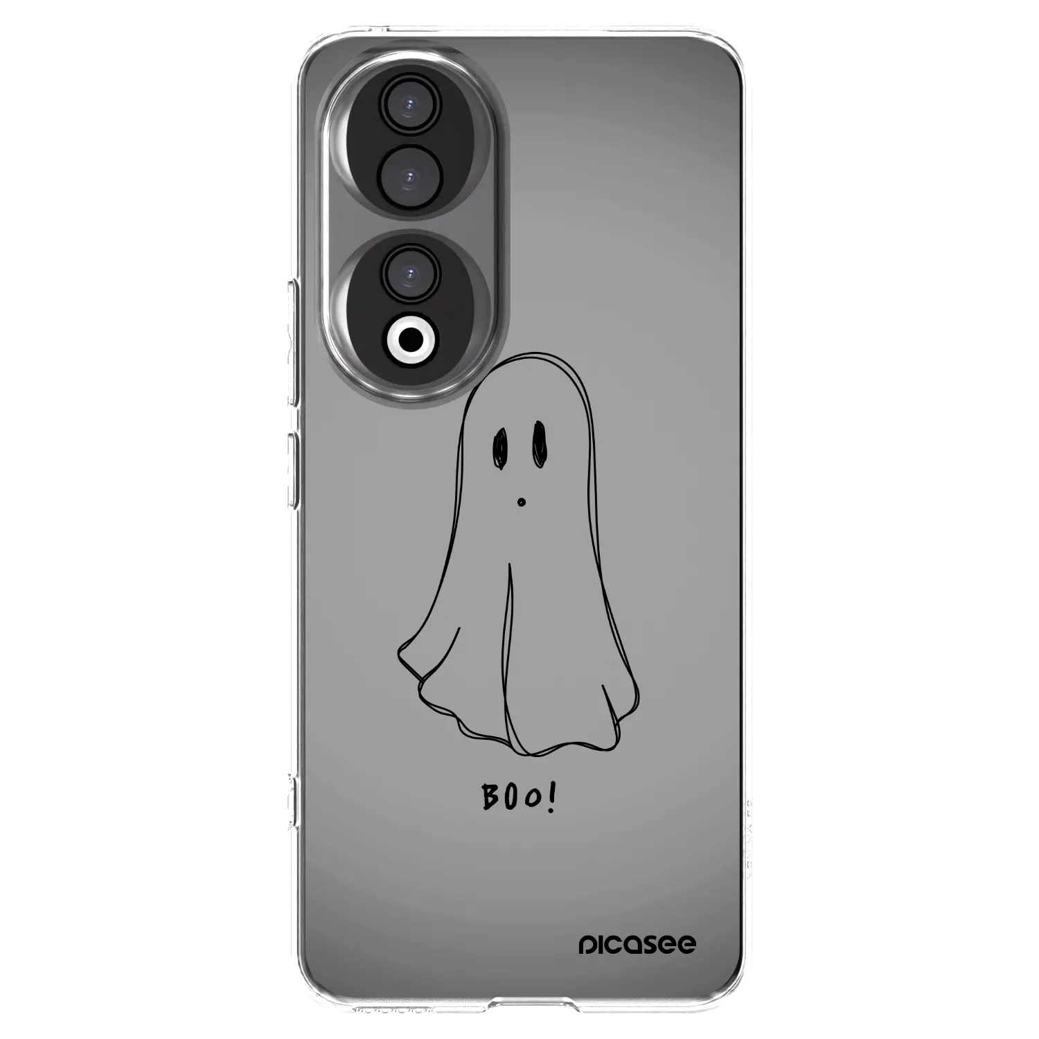 Picasee silikónový prehľadný obal pre Honor 90 5G - Ghost