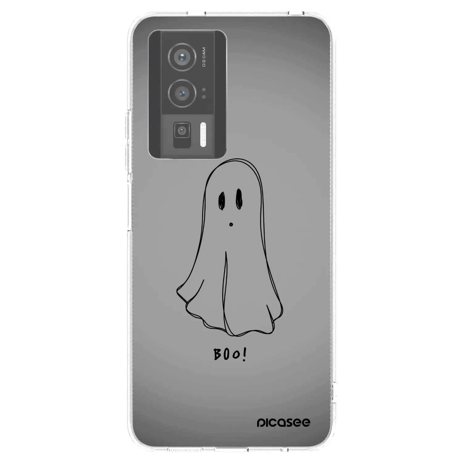 Picasee silikónový prehľadný obal pre Xiaomi Poco F5 Pro 5G - Ghost