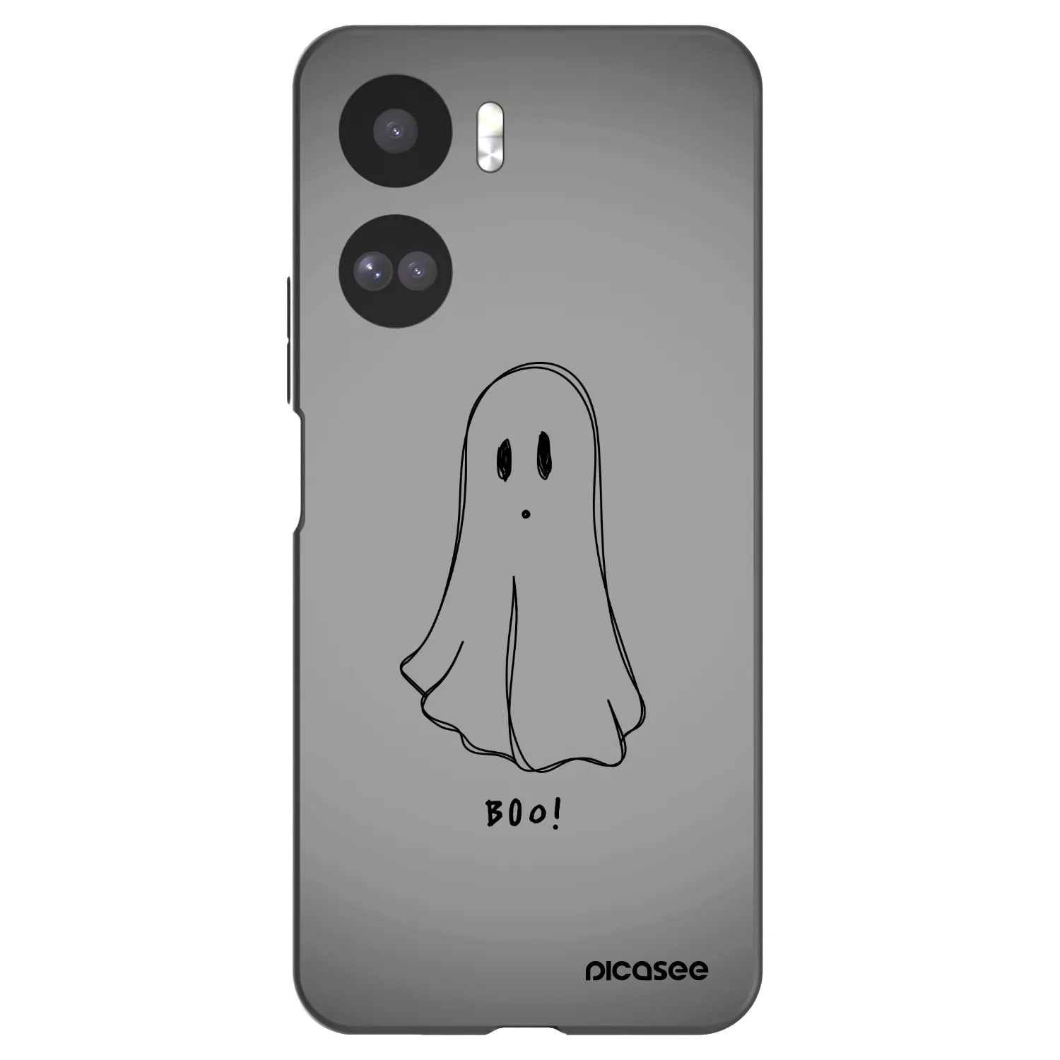 Picasee silikónový čierny obal pre Honor 90 Lite 5G - Ghost