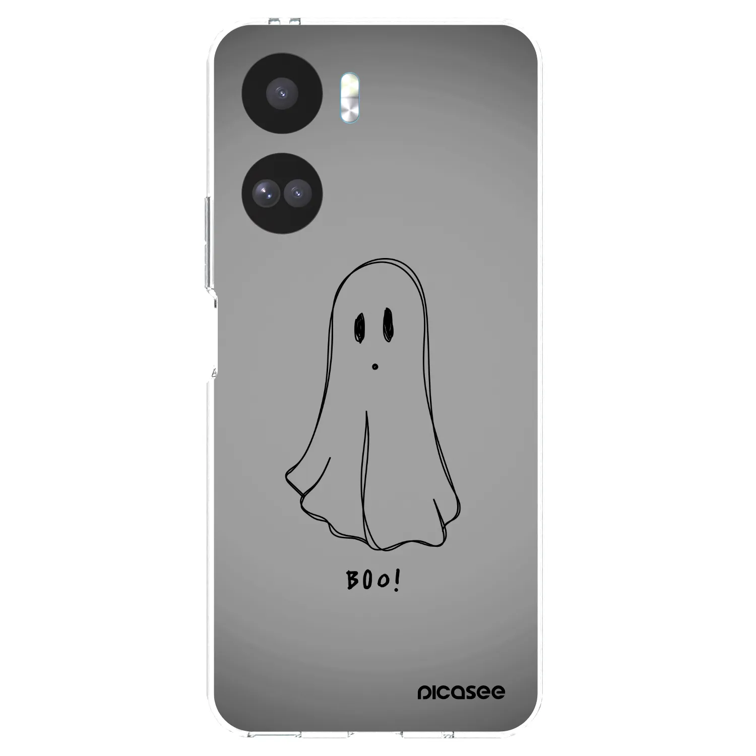 Picasee silikónový prehľadný obal pre Honor 90 Lite 5G - Ghost