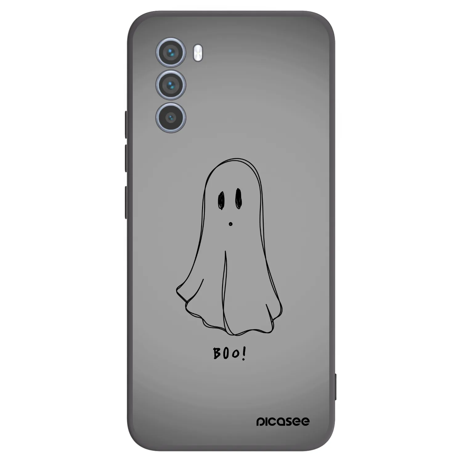 Picasee silikónový čierny obal pre Motorola Moto G62 - Ghost