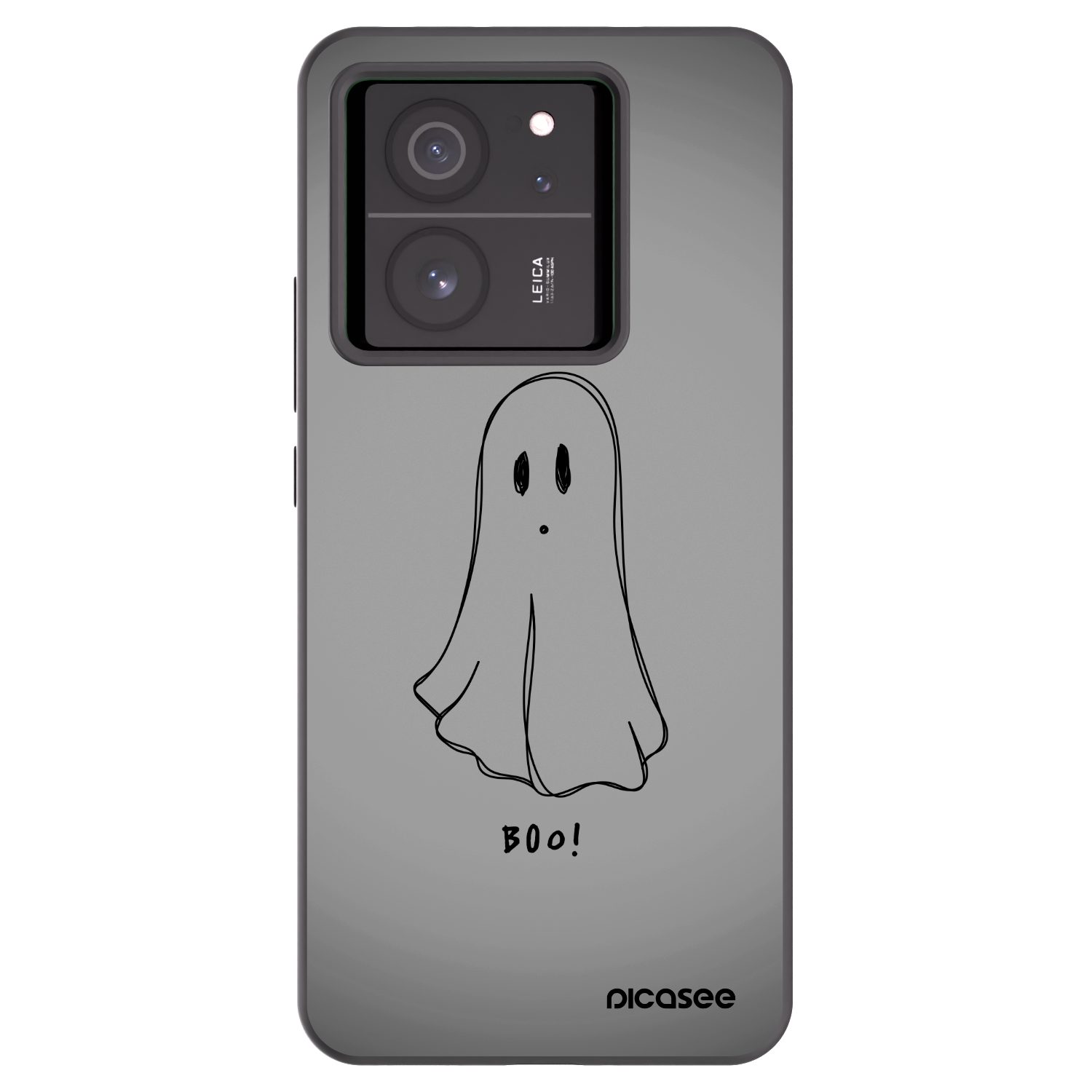 Picasee silikónový čierny obal pre Xiaomi 13T - Ghost
