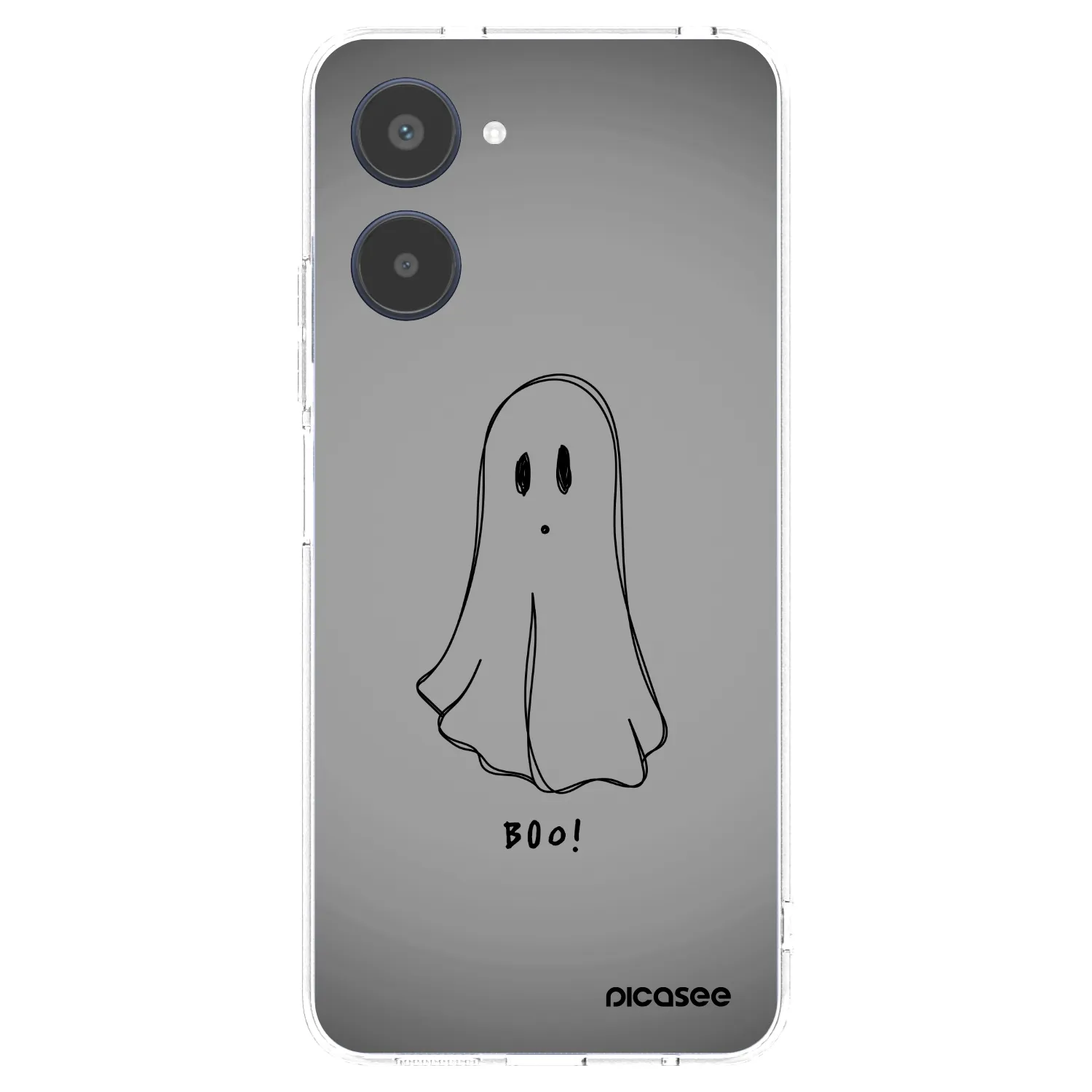 Picasee silikónový prehľadný obal pre Realme 10 4G - Ghost