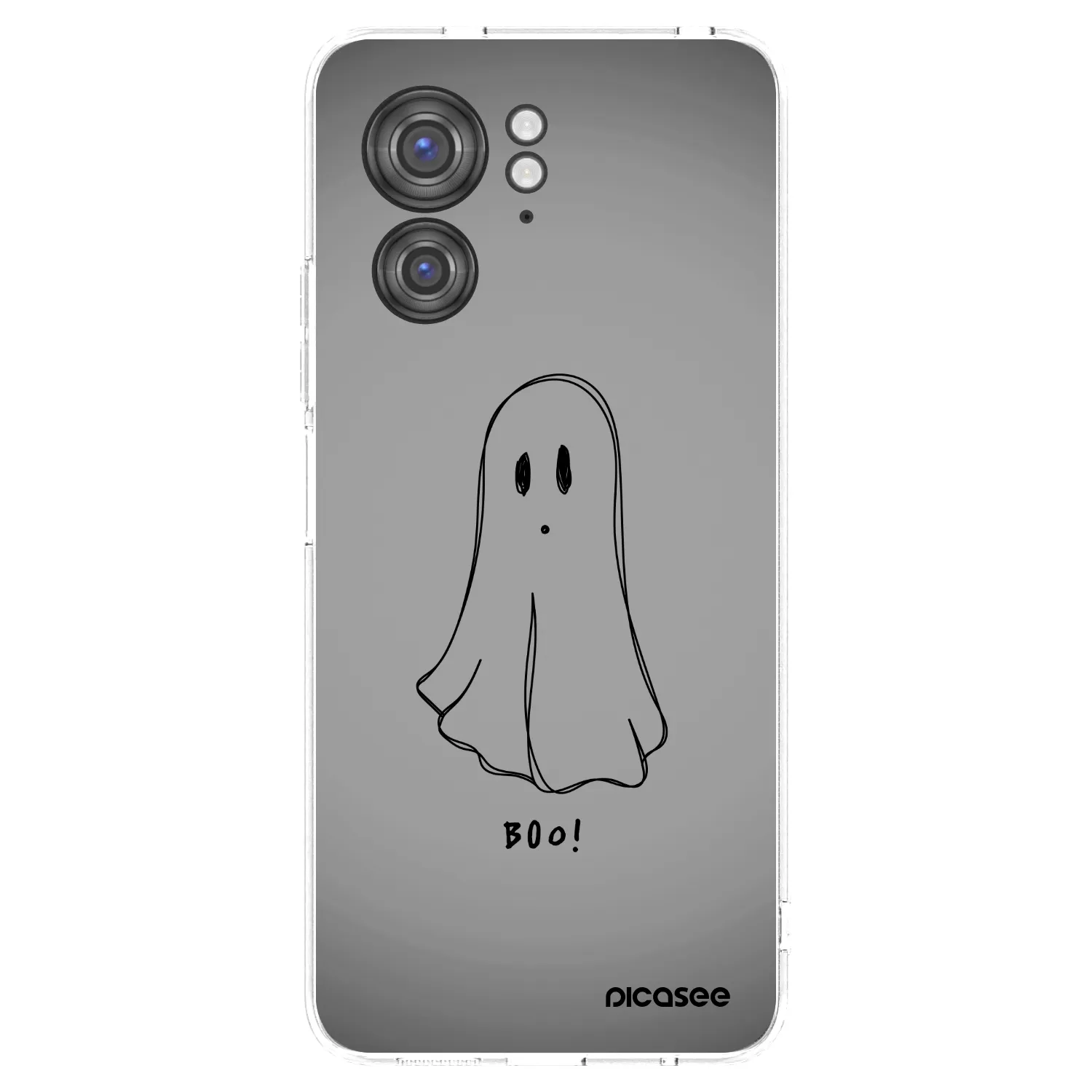 Picasee silikónový prehľadný obal pre Motorola Edge 40 - Ghost