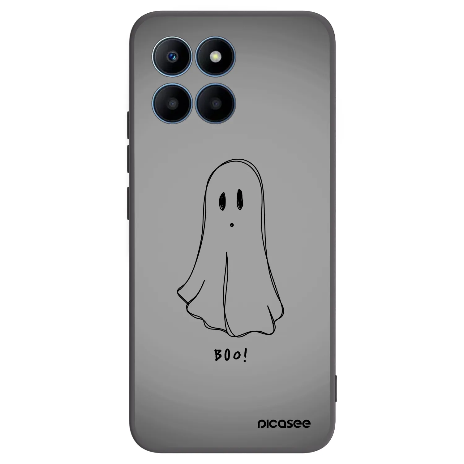 Picasee silikónový čierny obal pre Honor 70 Lite - Ghost