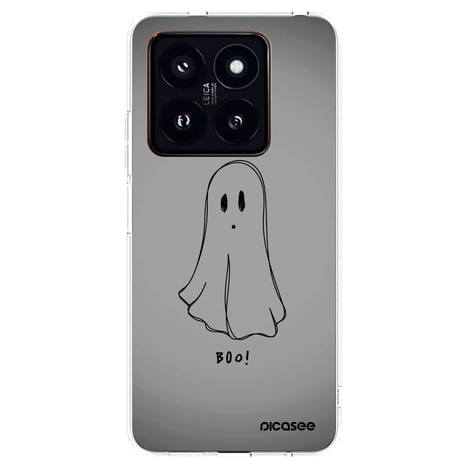 Picasee silikónový prehľadný obal pre Xiaomi 14 Pro - Ghost