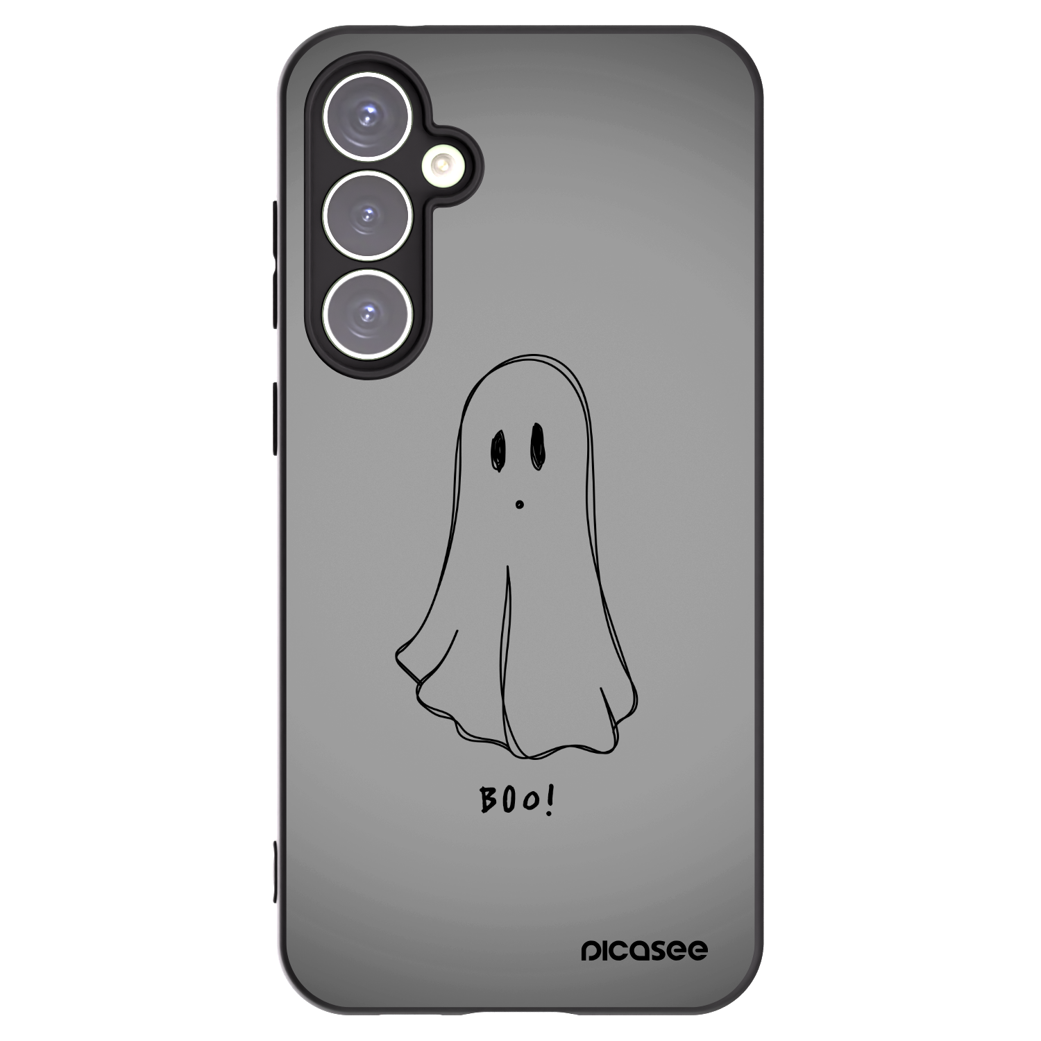 Picasee silikónový čierny obal pre Samsung Galaxy S23 FE S711B - Ghost