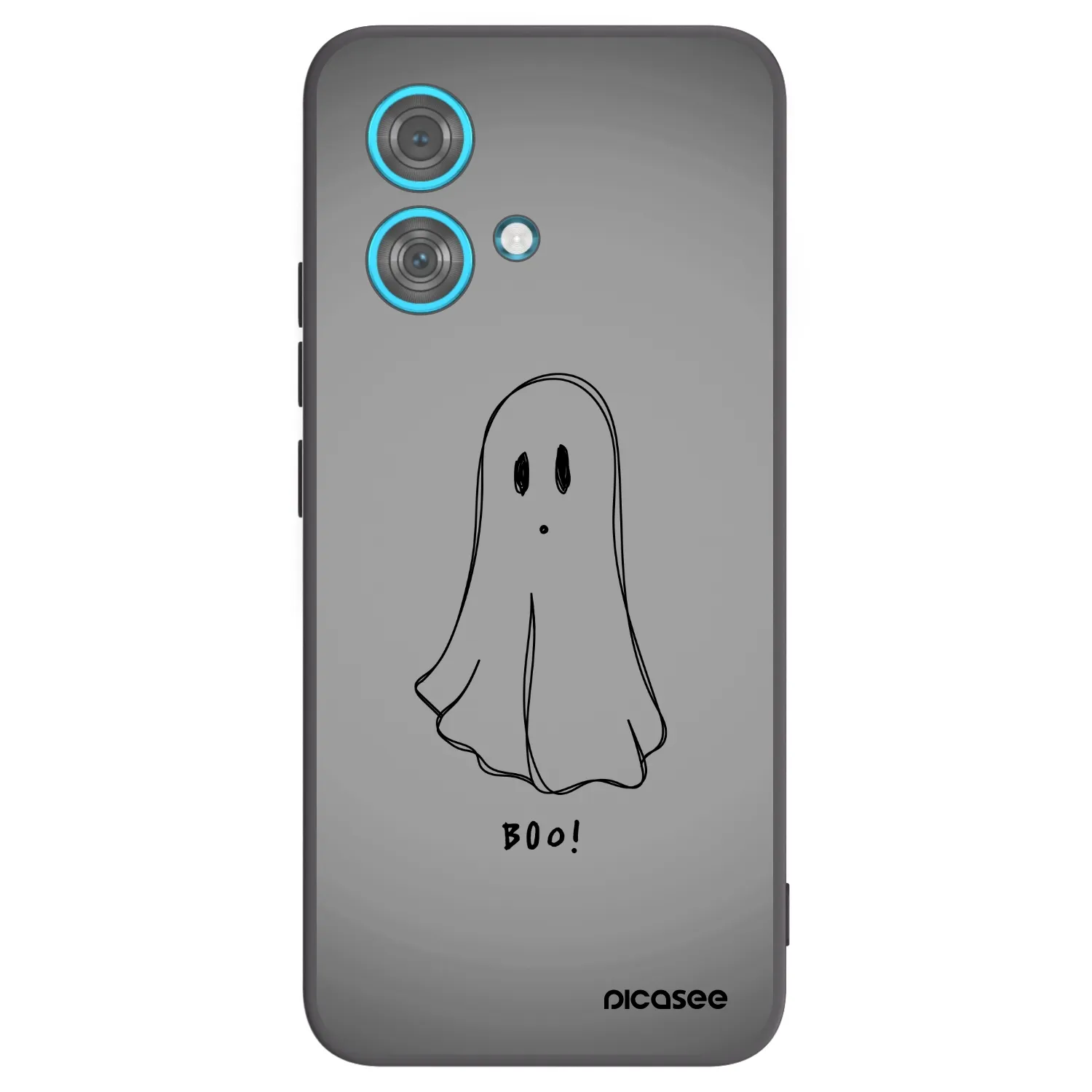 Picasee silikónový čierny obal pre Motorola Edge 40 Neo - Ghost