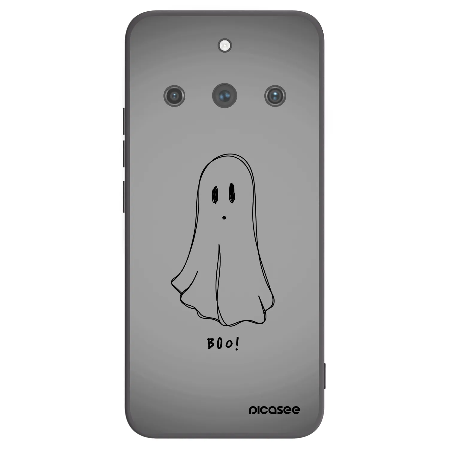 Picasee silikónový čierny obal pre Realme 11 Pro+ - Ghost