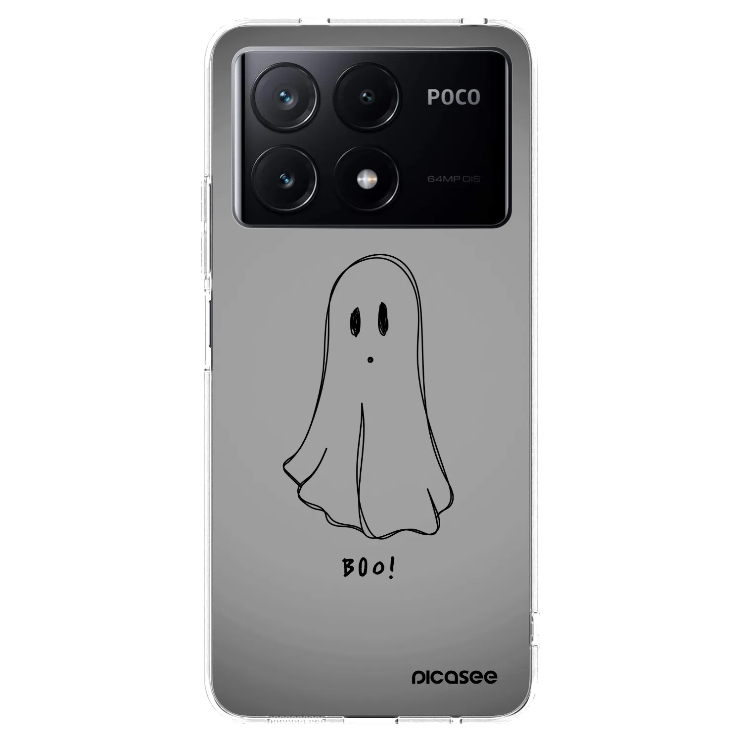 Picasee silikónový prehľadný obal pre Xiaomi Poco X6 Pro - Ghost