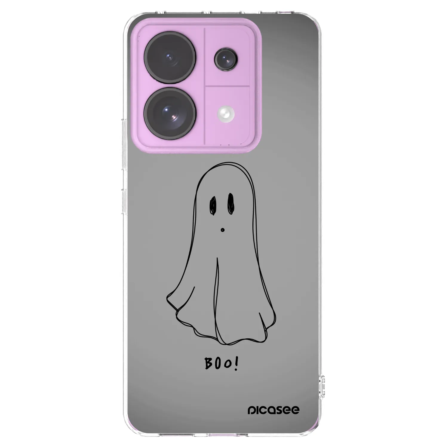 Picasee silikónový prehľadný obal pre Xiaomi Redmi Note 13 Pro 5G - Ghost