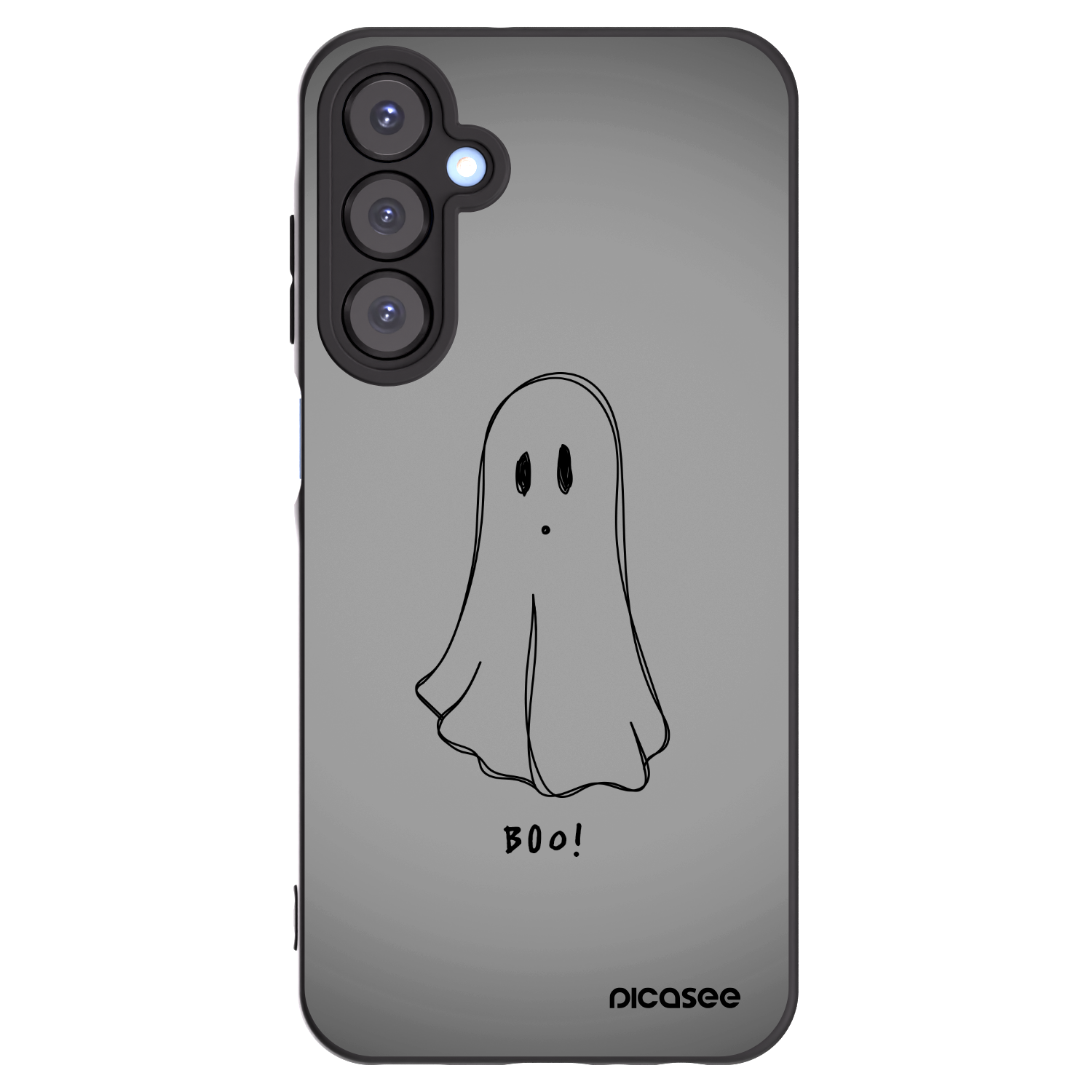 Picasee silikónový čierny obal pre Samsung Galaxy A25 A256B 5G - Ghost