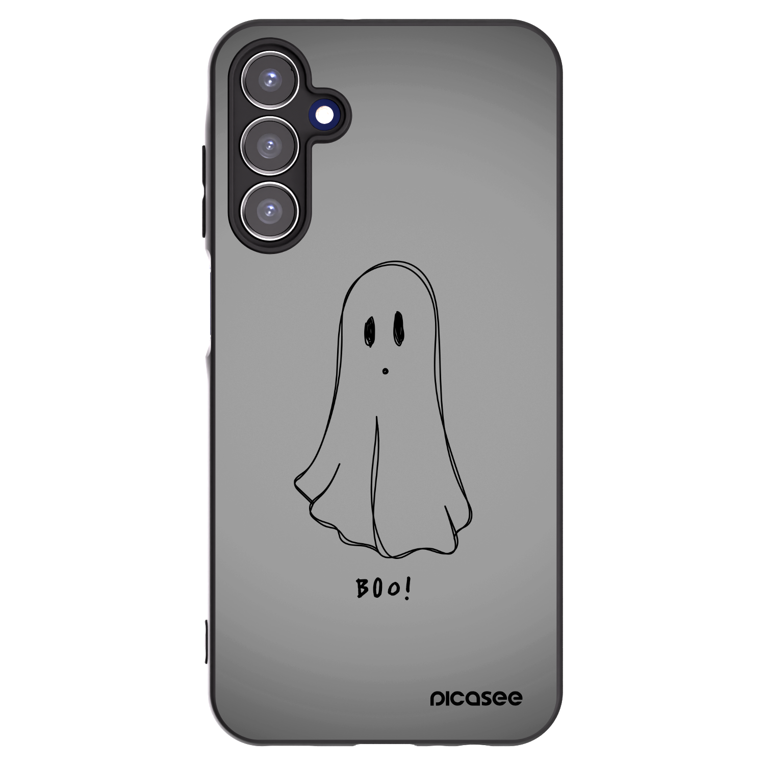 Picasee silikónový čierny obal pre Samsung Galaxy A15 A155F 4G - Ghost