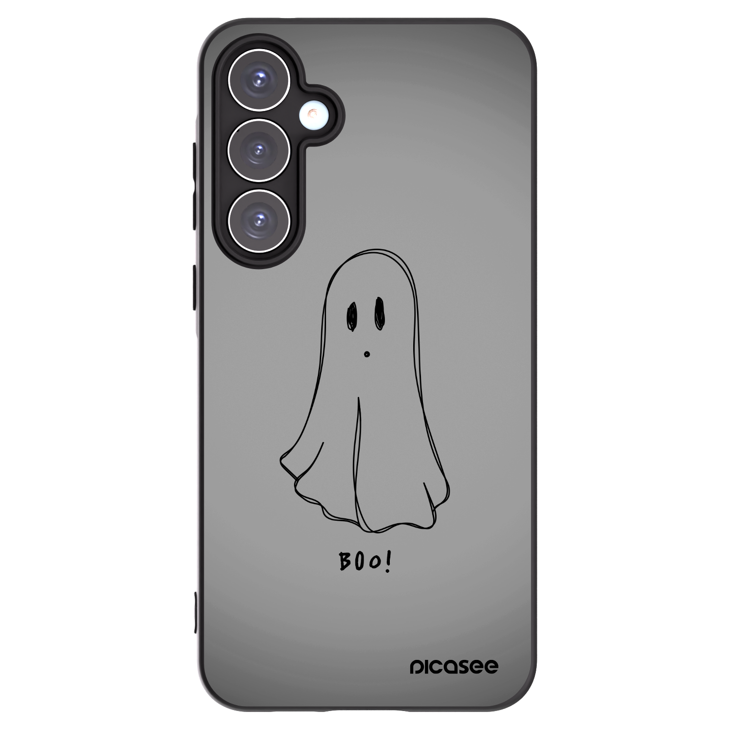 Picasee silikónový čierny obal pre Samsung Galaxy A55 5G A556B - Ghost