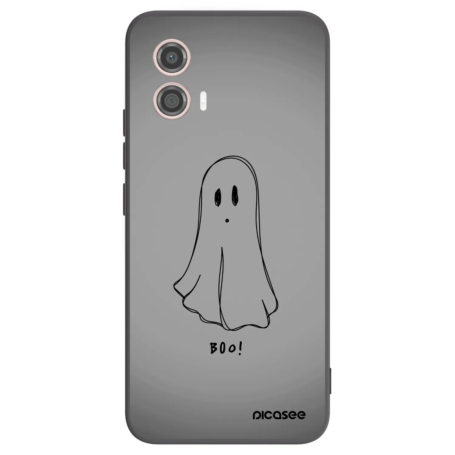 Picasee silikónový čierny obal pre Motorola Moto G53 5G - Ghost