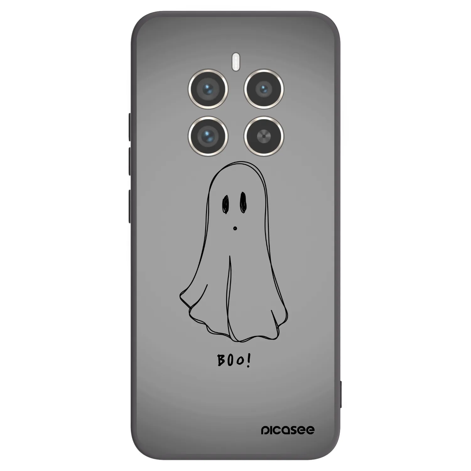 Picasee silikónový čierny obal pre Realme 12 Pro 5G - Ghost