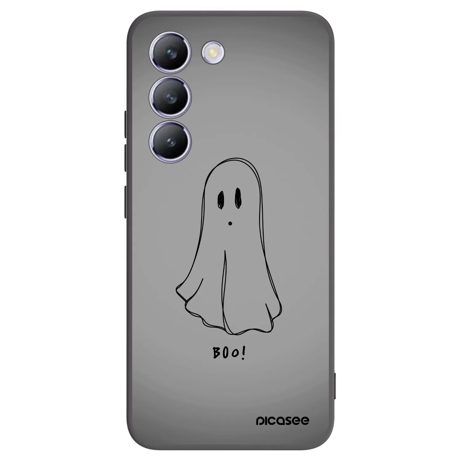 Picasee silikónový čierny obal pre Vivo V40 SE 5G - Ghost
