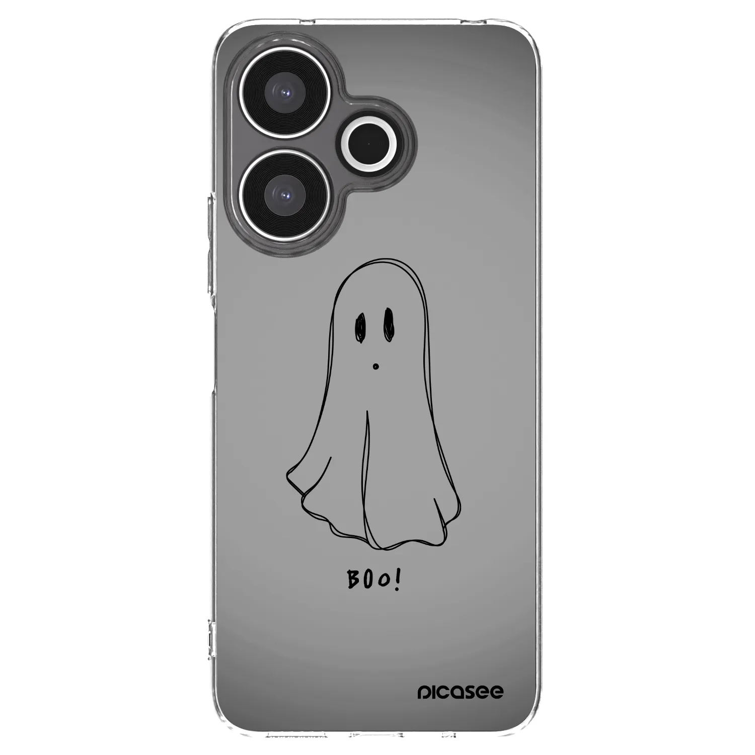 Picasee silikónový prehľadný obal pre Xiaomi Redmi 13 4G - Ghost