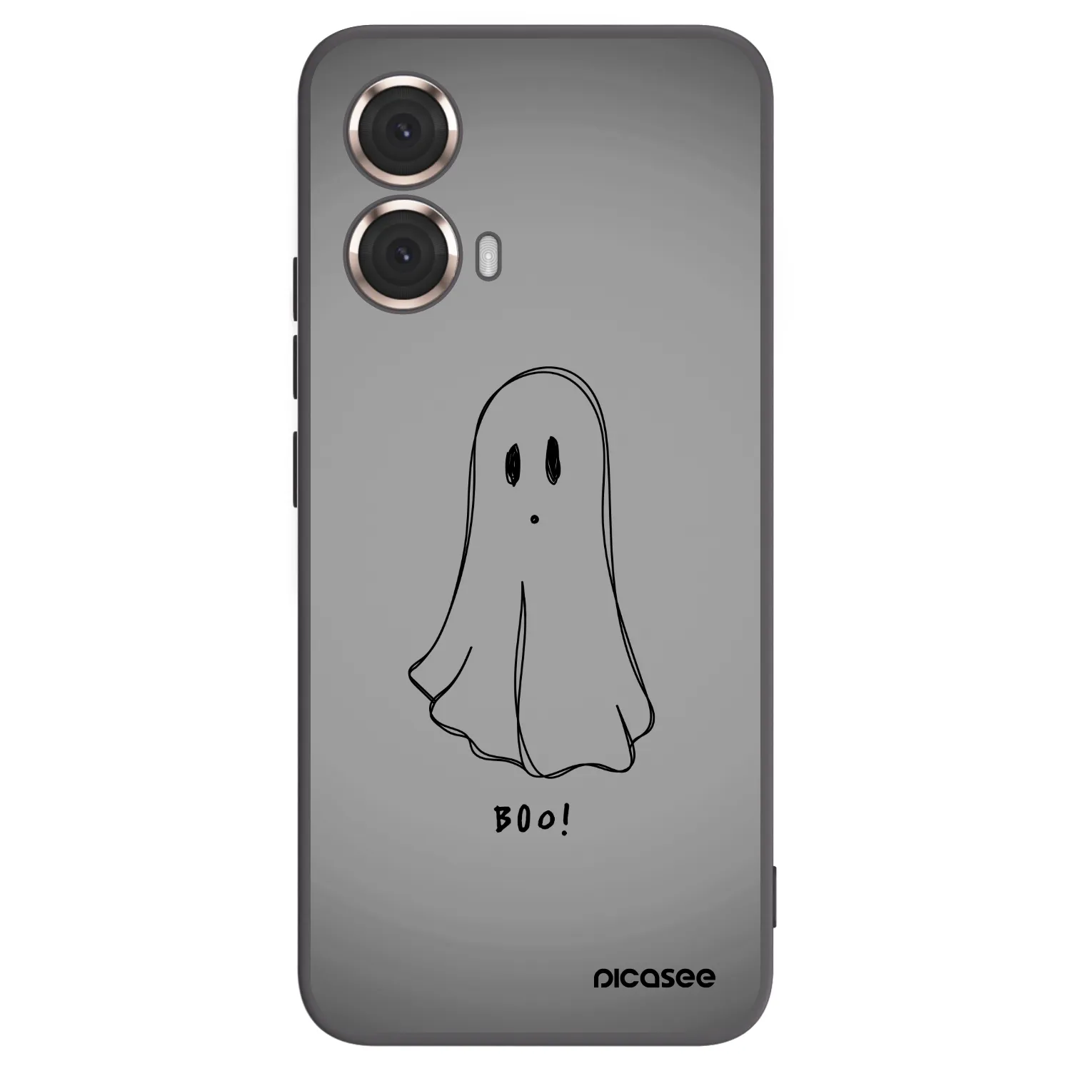 Picasee silikónový čierny obal pre Motorola Moto G85 - Ghost