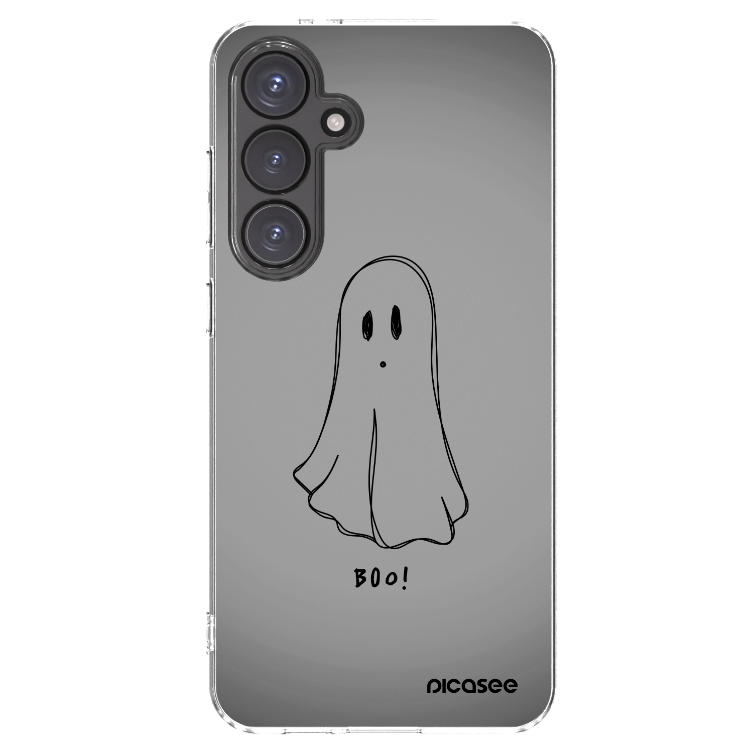 Picasee silikónový prehľadný obal pre Samsung Galaxy S24 FE S721B - Ghost