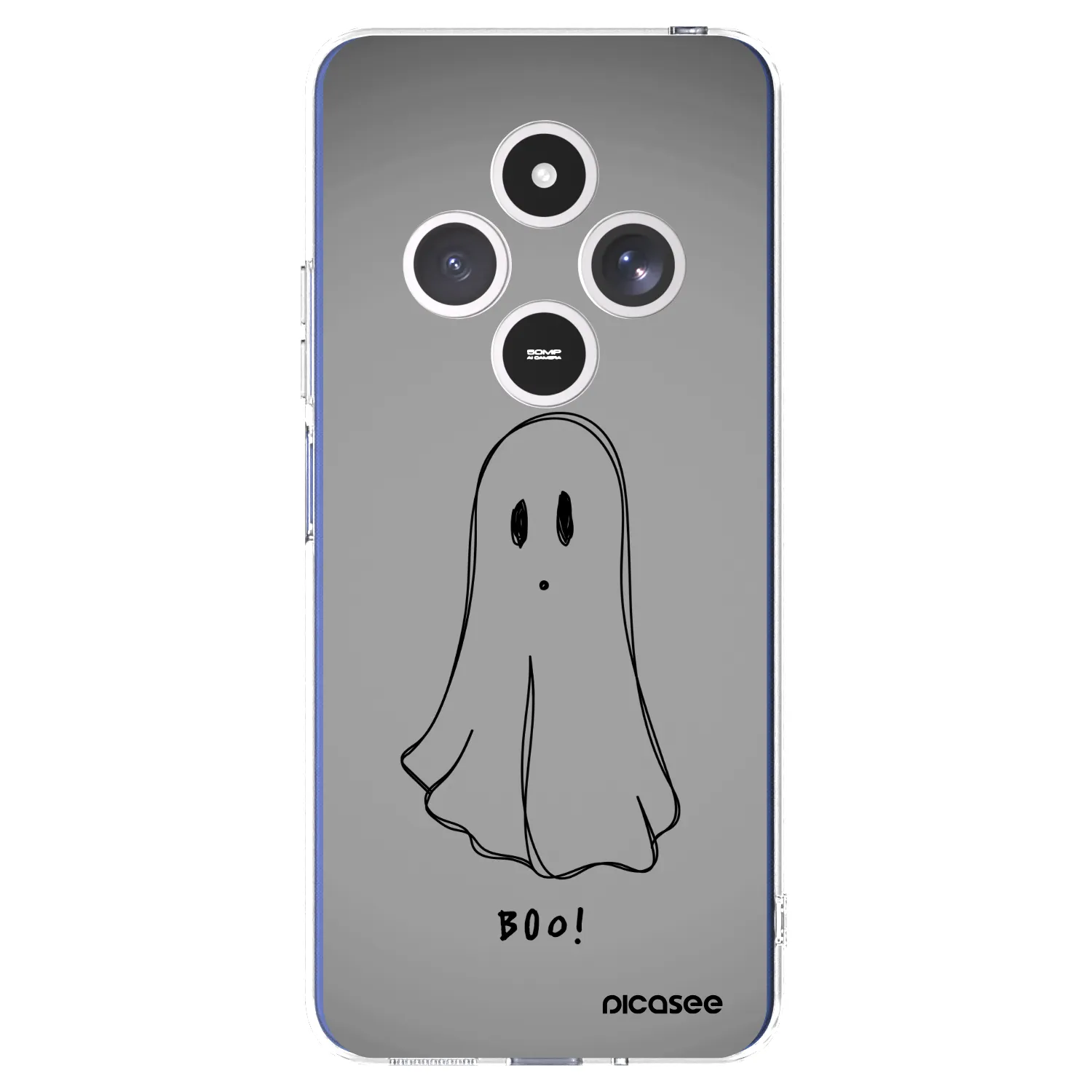 Picasee silikónový prehľadný obal pre Xiaomi Redmi 14C - Ghost