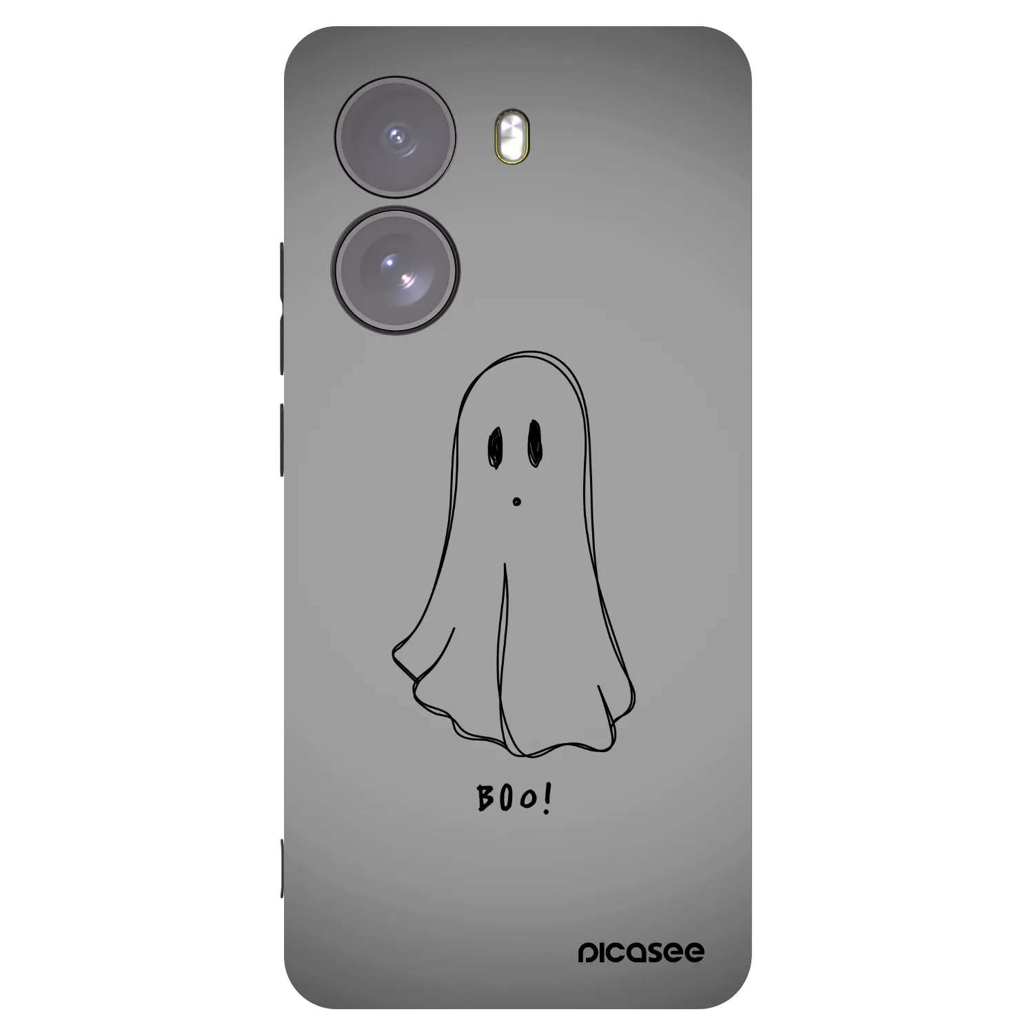 Picasee silikónový čierny obal pre Xiaomi Poco X7 - Ghost