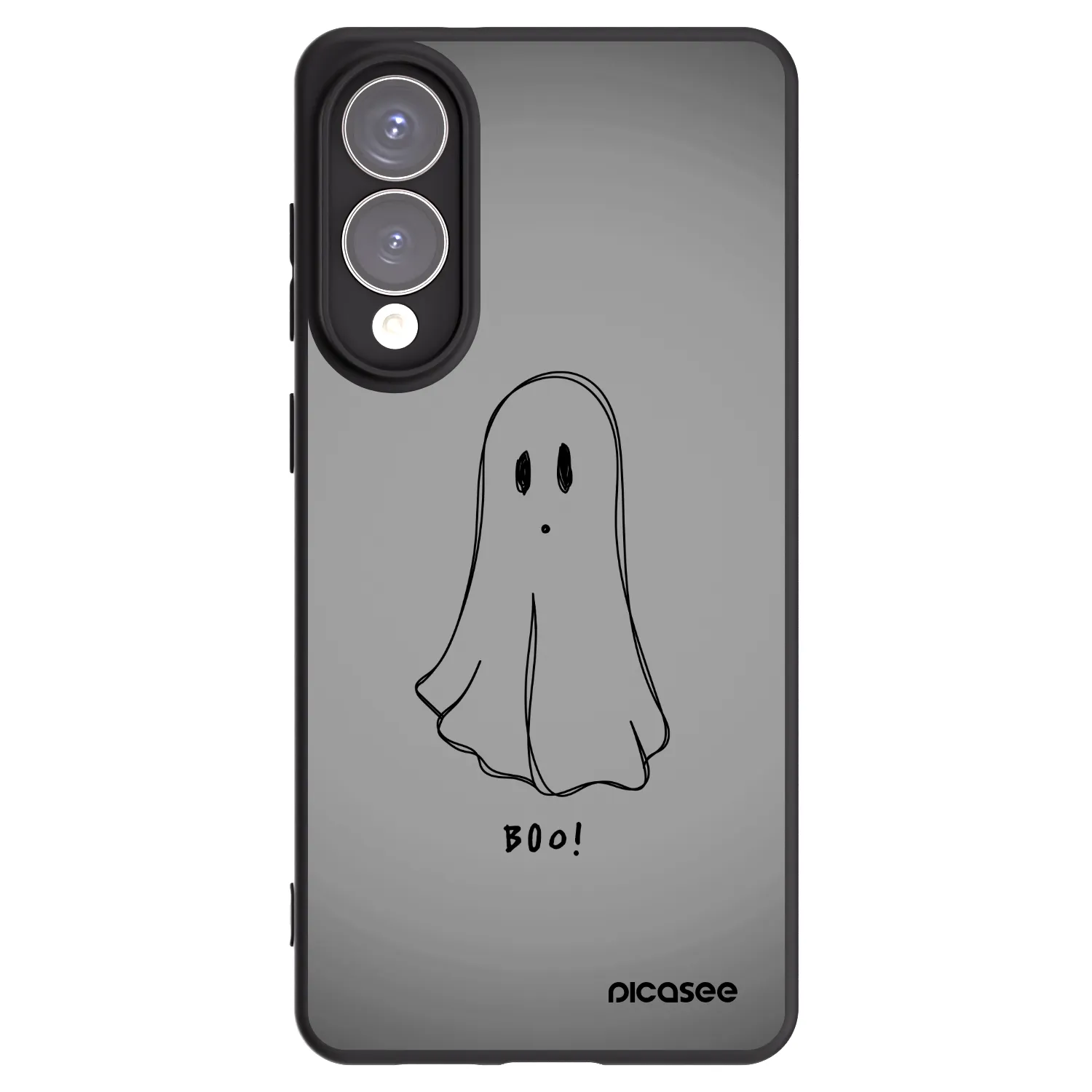 Picasee silikónový čierny obal pre Samsung Galaxy S25 Edge 5G - Ghost