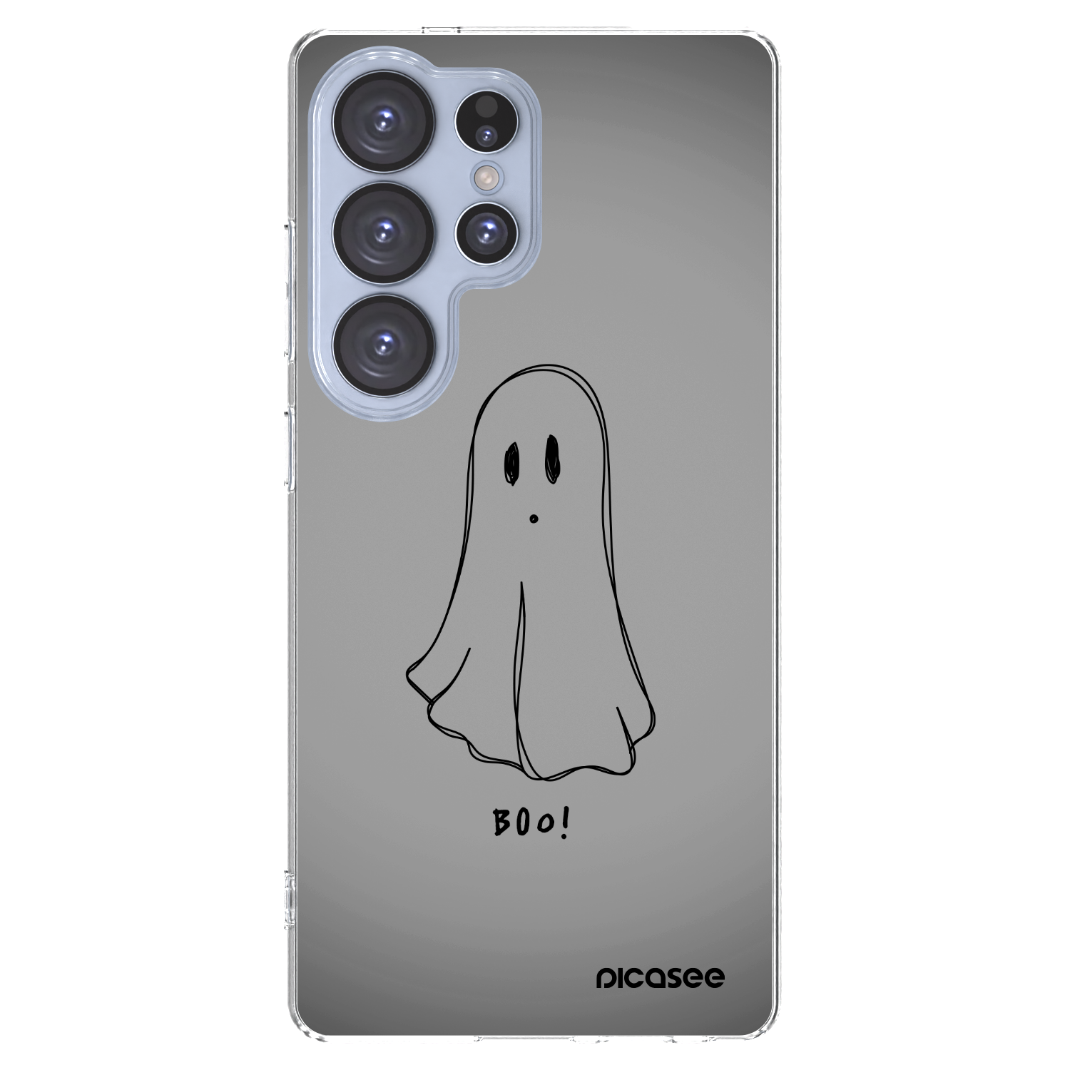 Picasee silikónový prehľadný obal pre Samsung Galaxy S25 Ultra 5G - Ghost