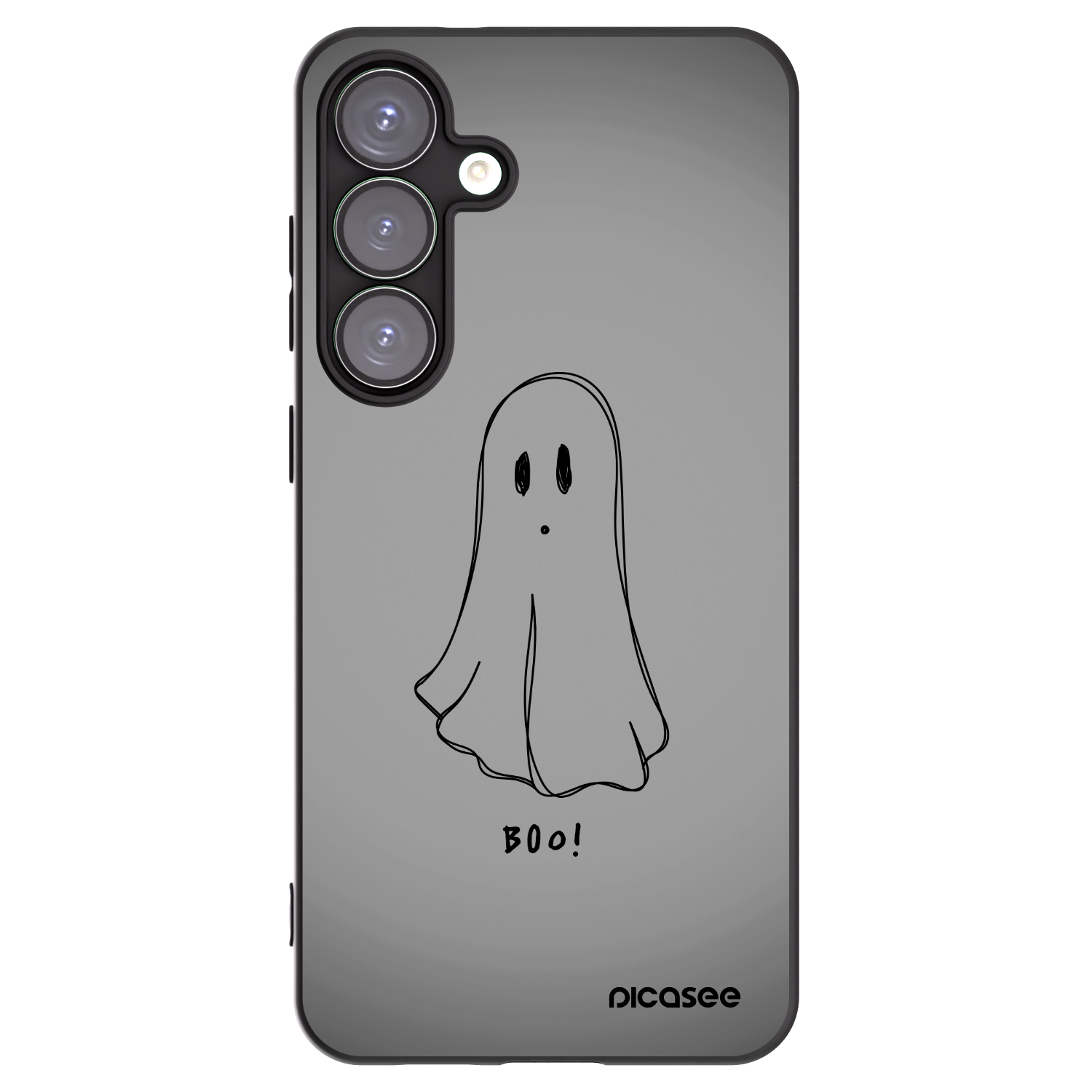 Picasee silikónový čierny obal pre Samsung Galaxy S25+ 5G - Ghost