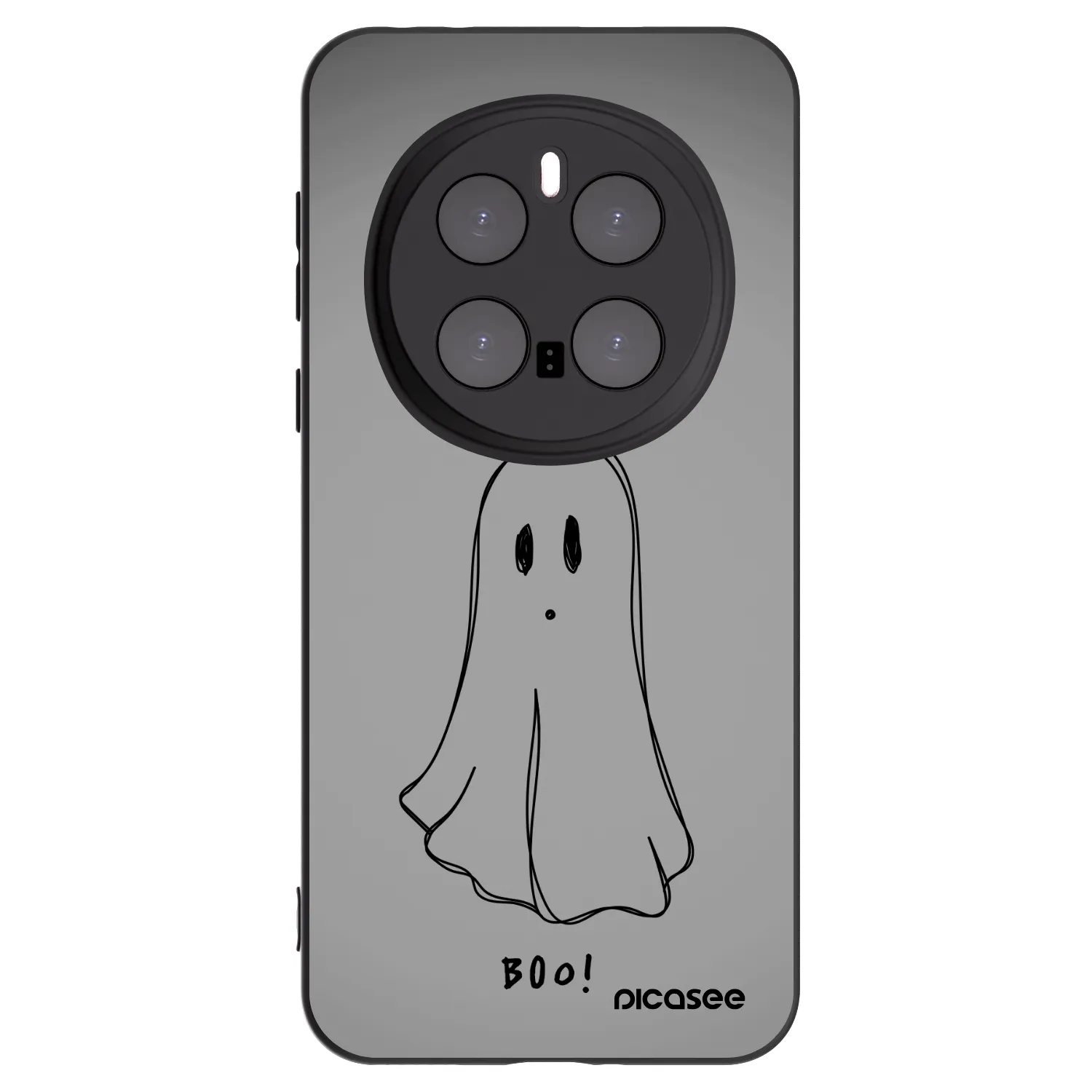 Picasee silikónový čierny obal pre Honor Magic7 Pro 5G - Ghost