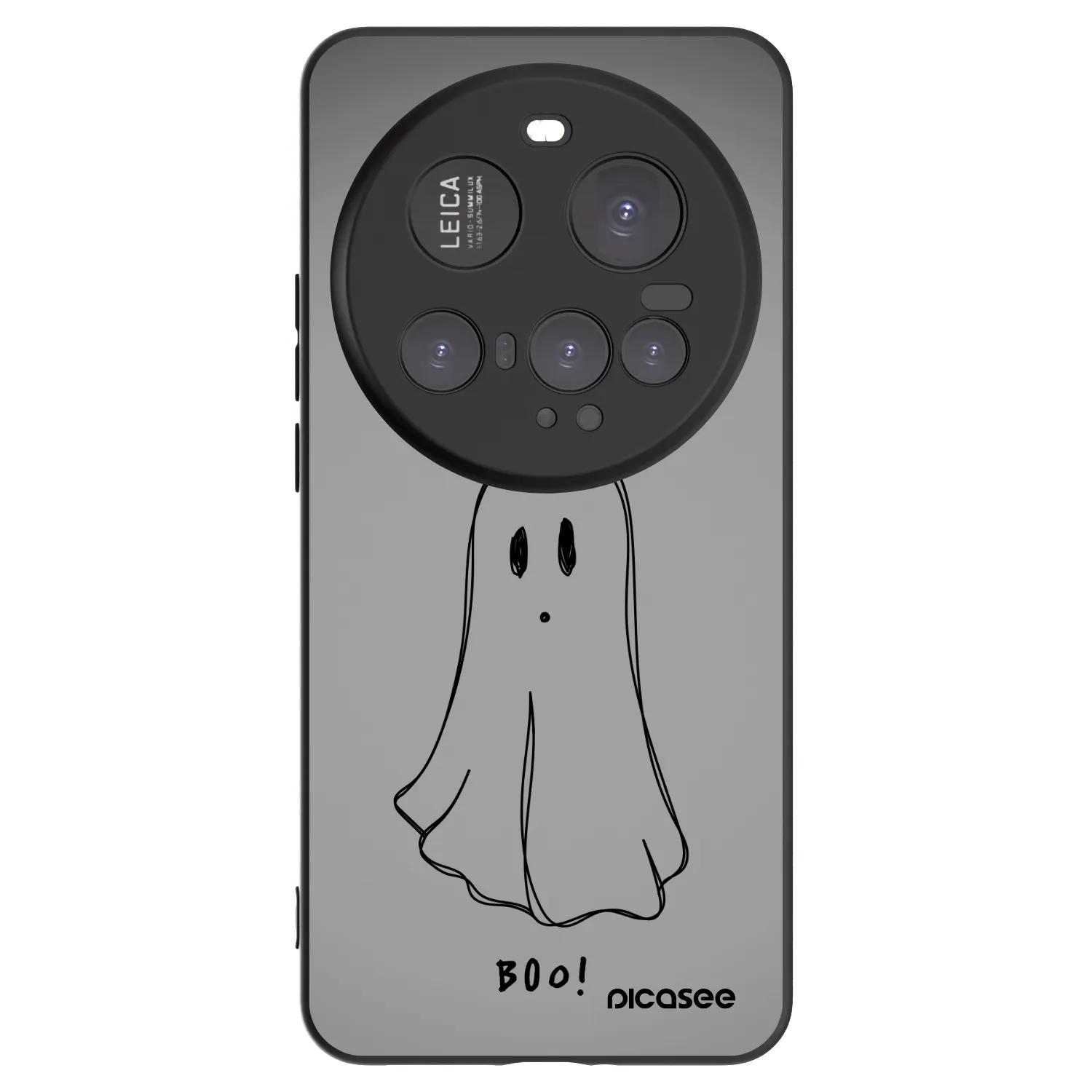 Picasee silikónový čierny obal pre Xiaomi 15 Ultra - Ghost