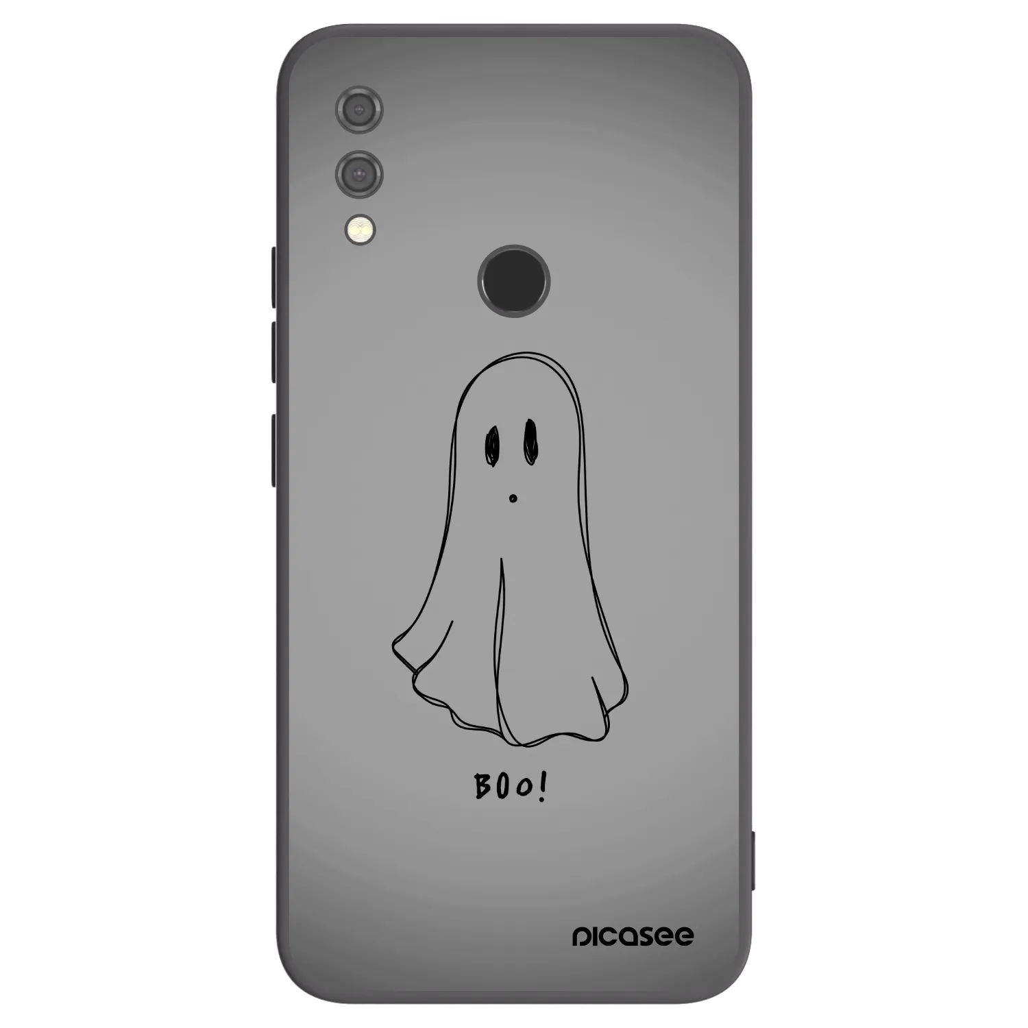 Picasee silikónový čierny obal pre Xiaomi Redmi Note 7 - Ghost
