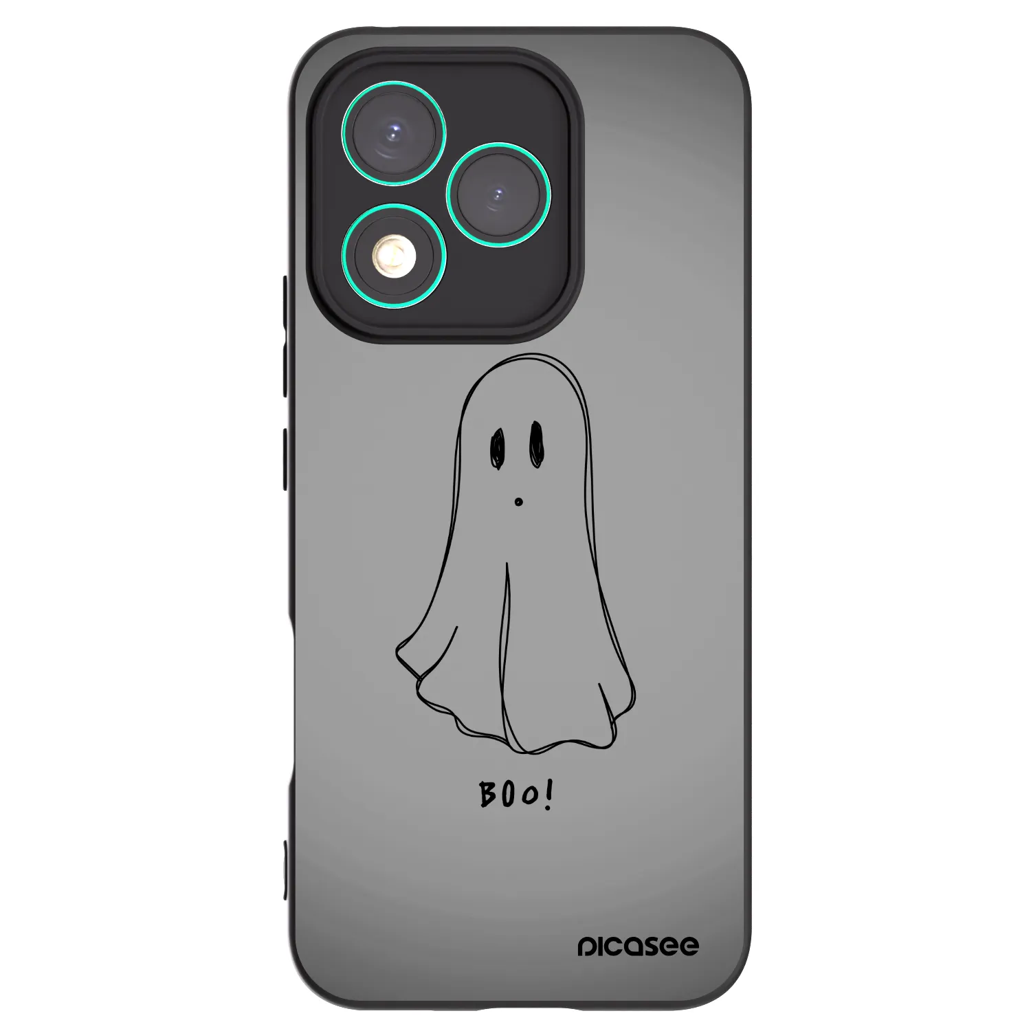 Picasee silikónový čierny obal pre Honor 400 Lite 5G - Ghost