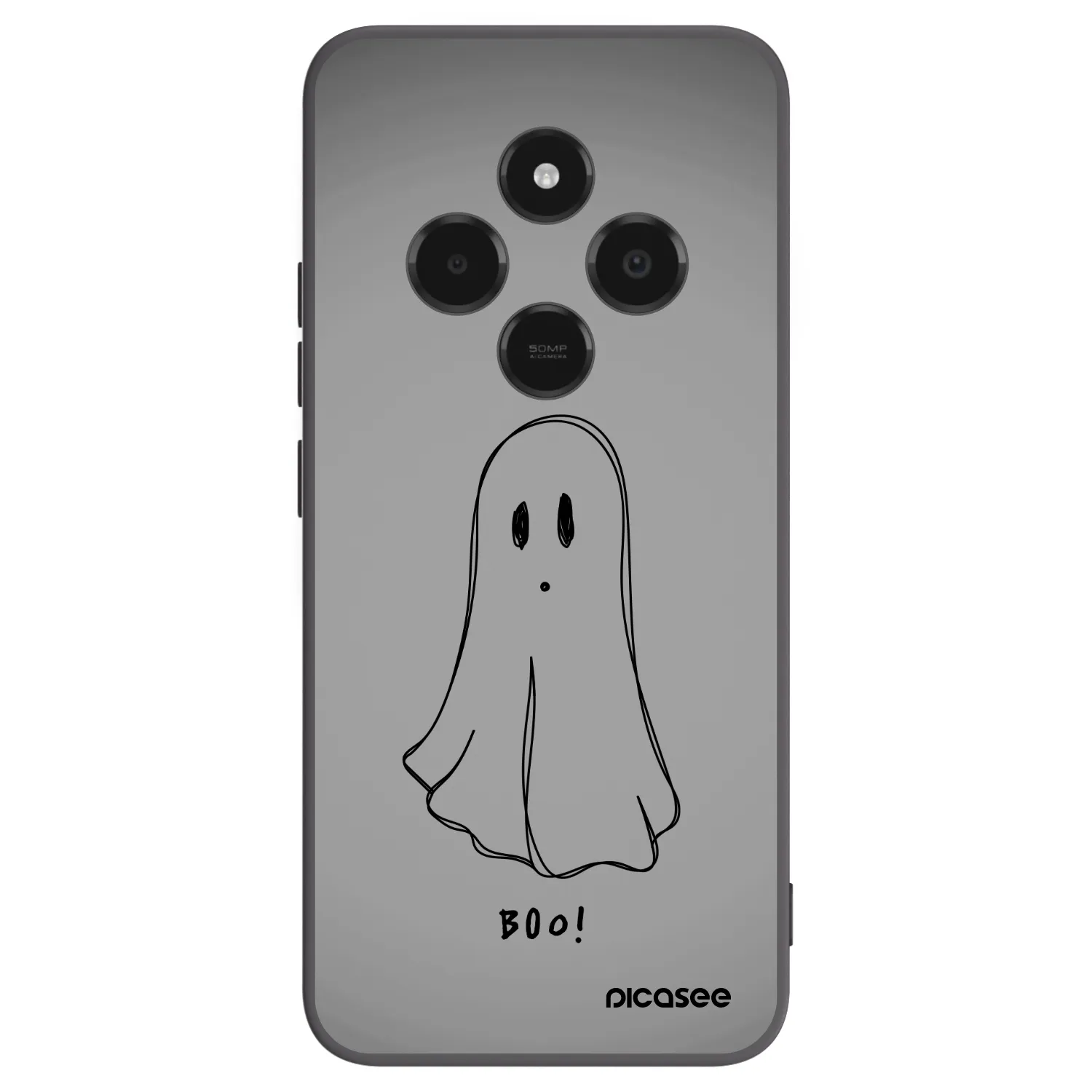 Picasee silikónový čierny obal pre Xiaomi Poco C75 - Ghost