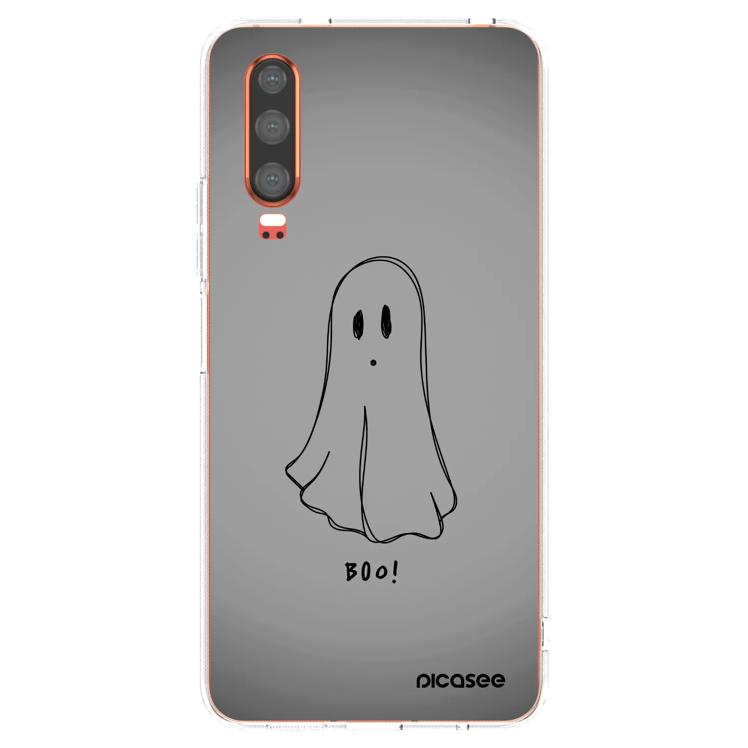 Picasee silikónový prehľadný obal pre Huawei P30 - Ghost