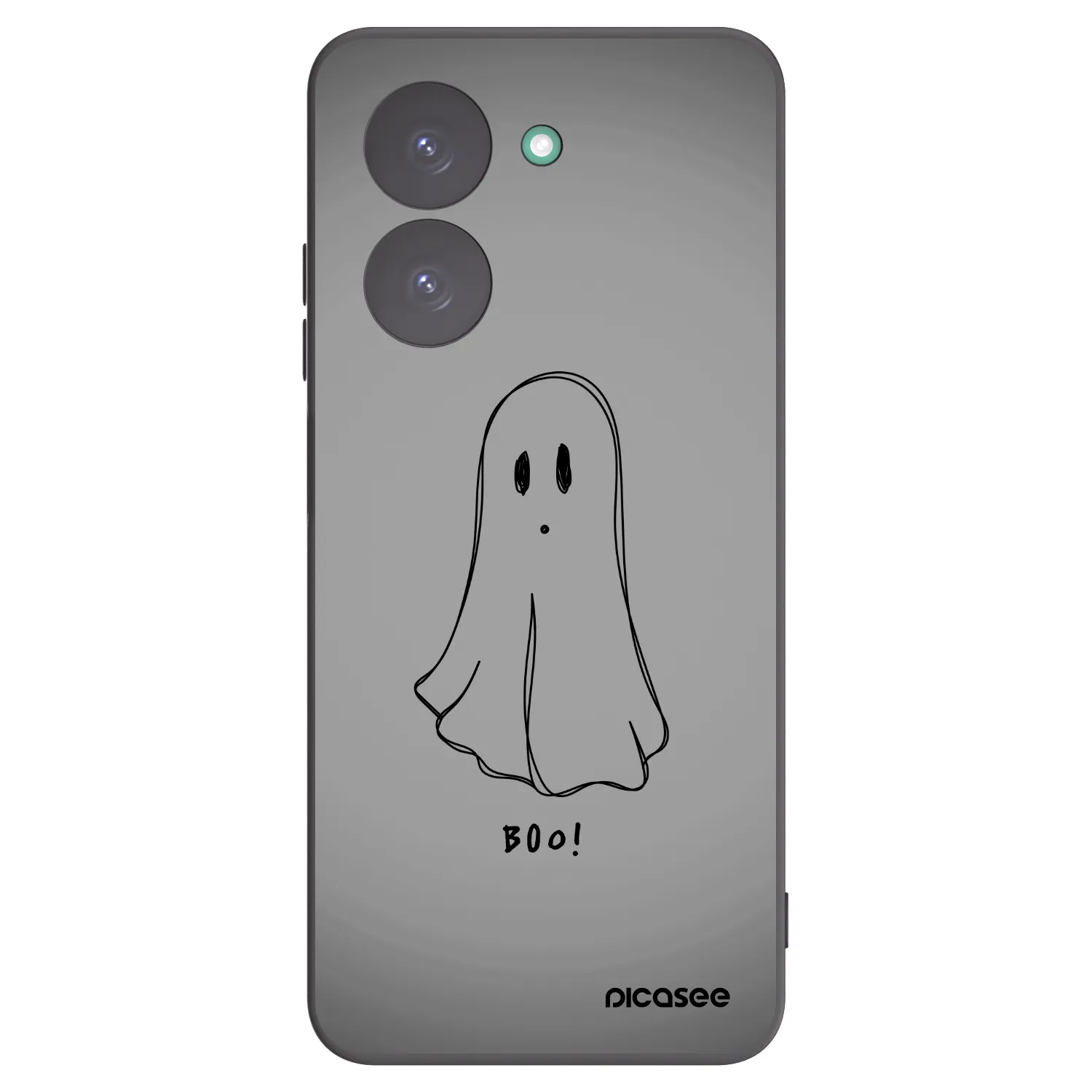 Picasee silikónový čierny obal pre Xiaomi Redmi A5 - Ghost