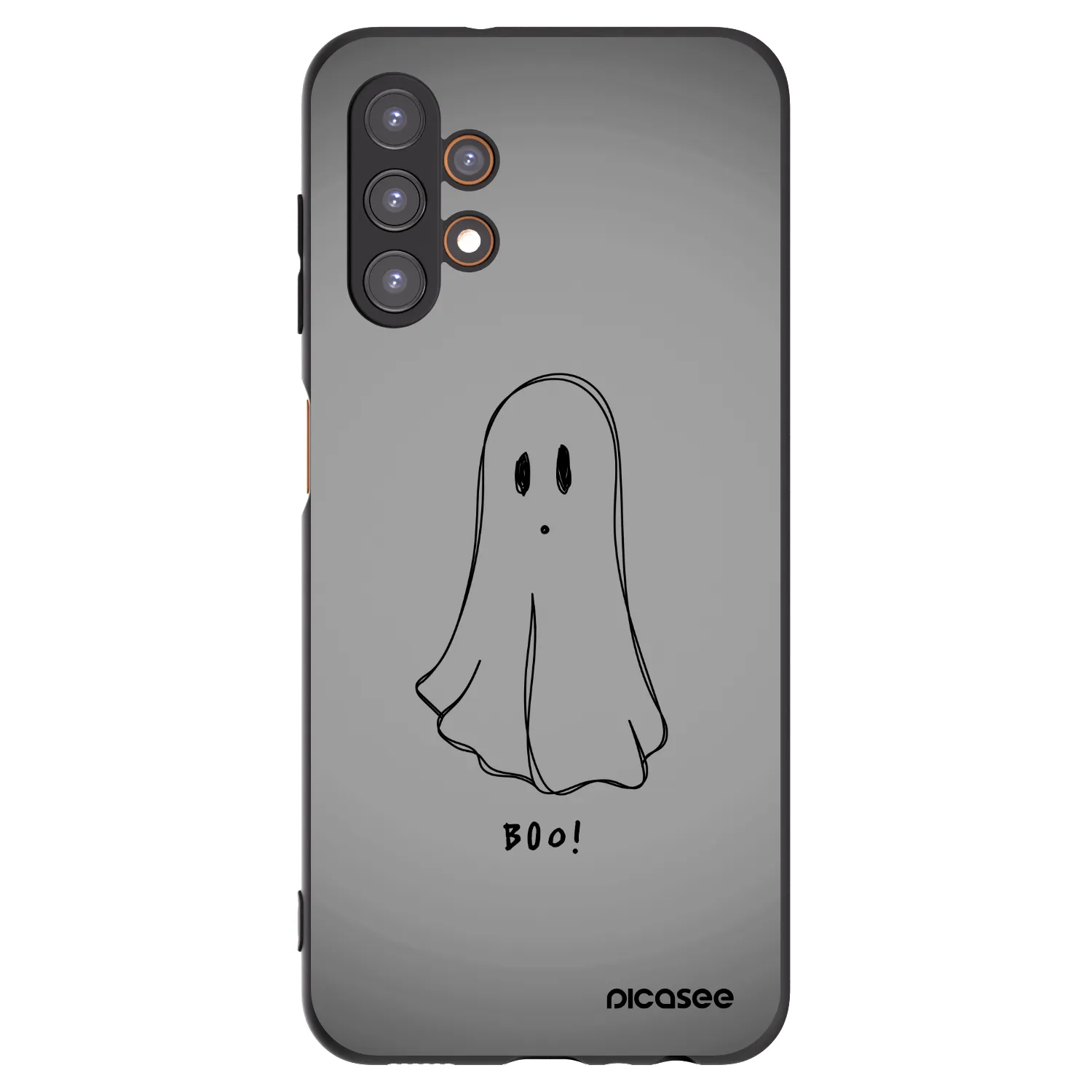 Picasee silikónový čierny obal pre Samsung Galaxy A13 5G - Ghost