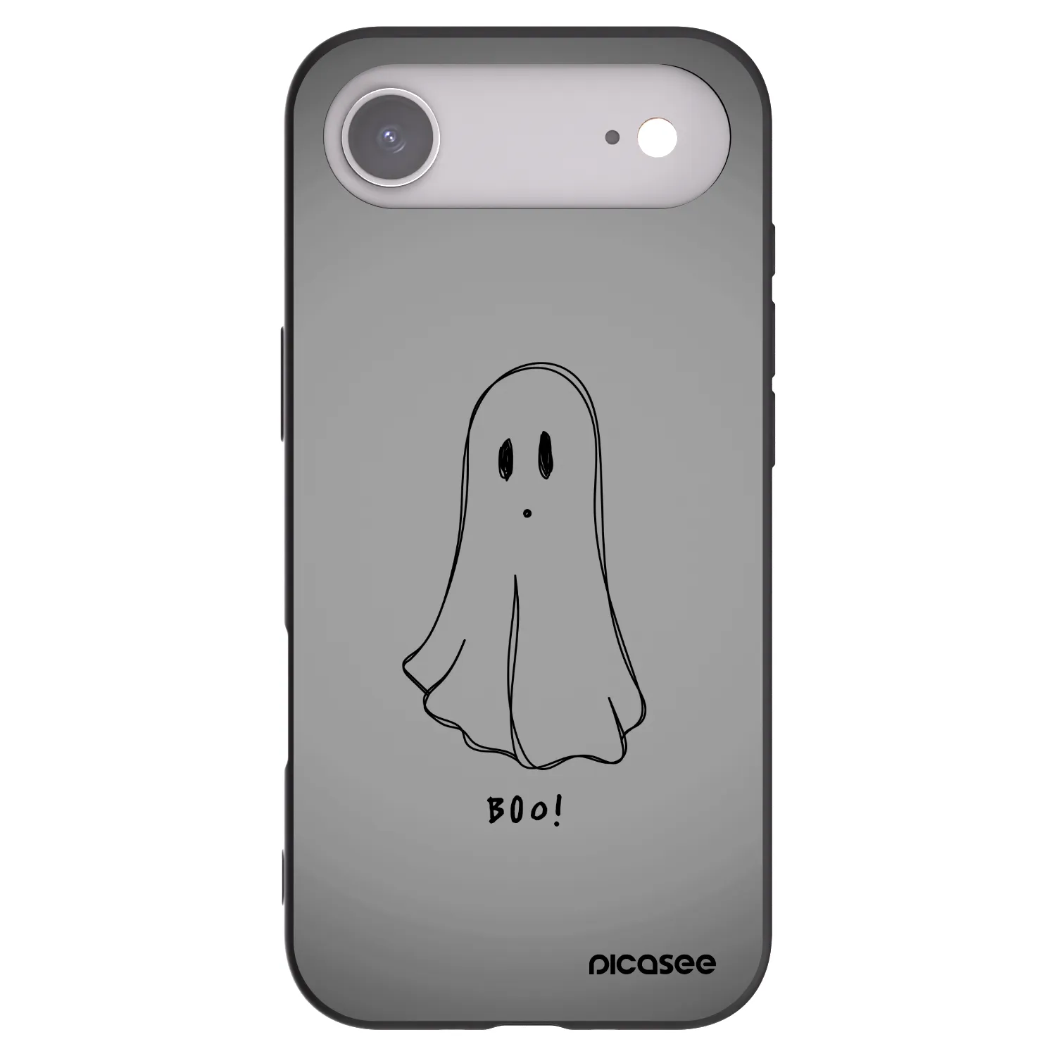 Picasee silikónový čierny obal pre Apple iPhone Air - Ghost