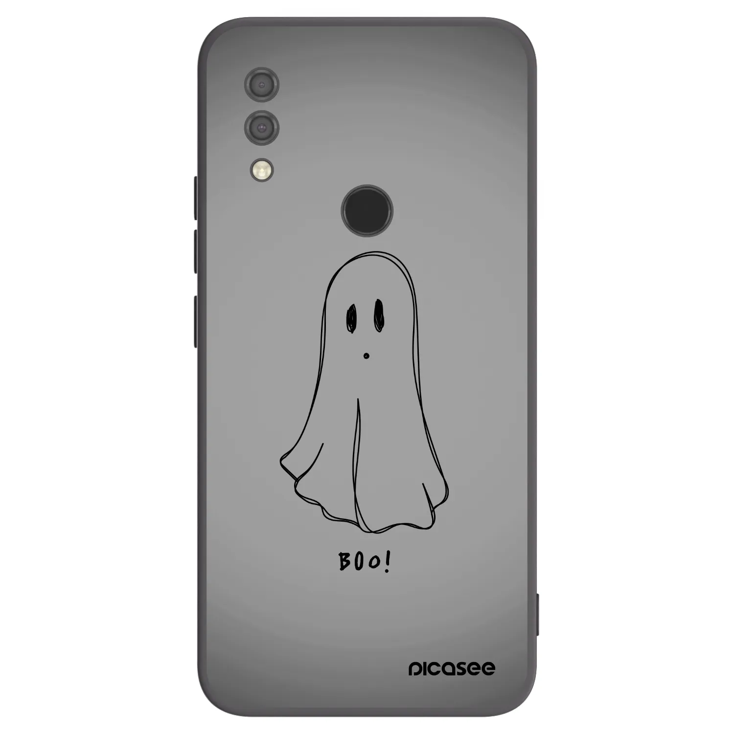 Picasee silikónový čierny obal pre Xiaomi Redmi 7 - Ghost