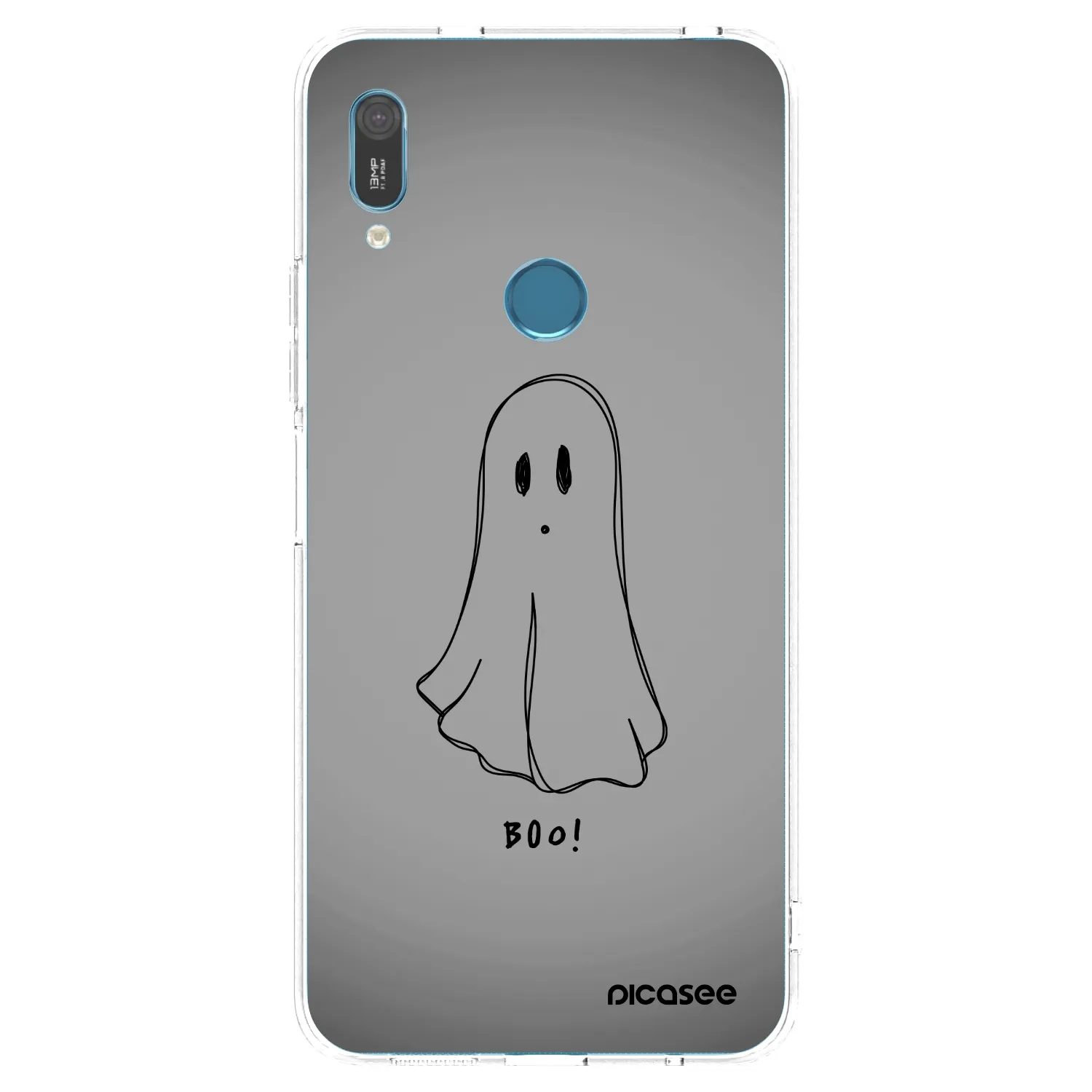 Picasee silikónový prehľadný obal pre Huawei Y6 2019 - Ghost
