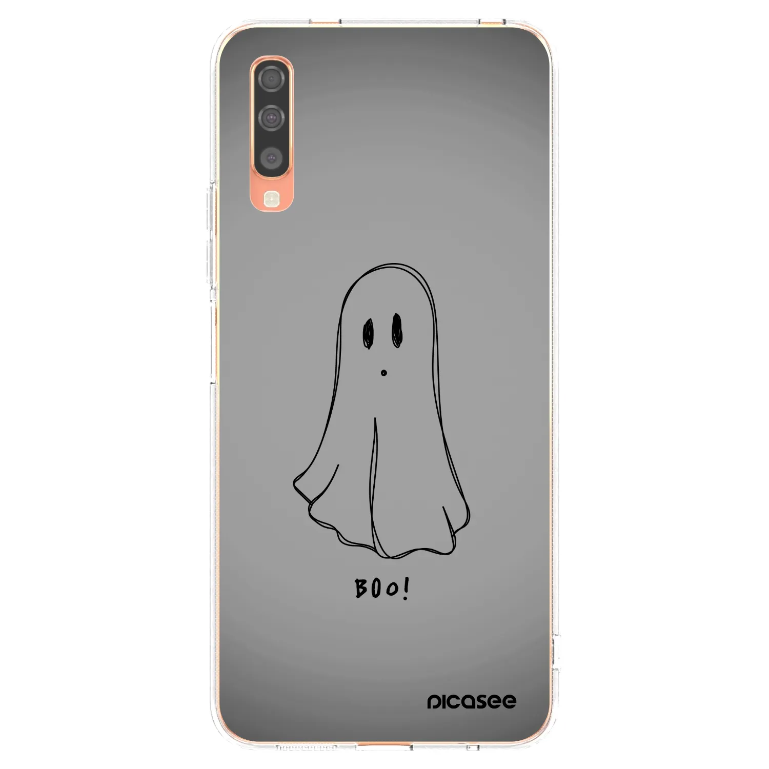 Picasee silikónový prehľadný obal pre Samsung Galaxy A70 A705F - Ghost